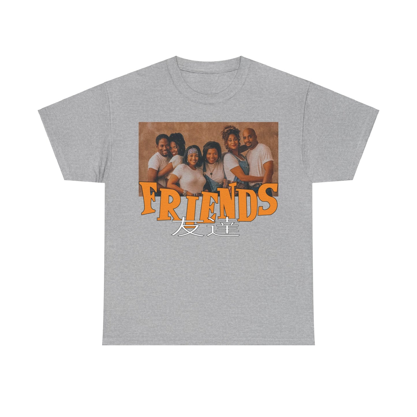 SITCOM 1990NOW!: "FRIENDS" (LIVING SINGLE) Unisex Heavy Cotton Tee