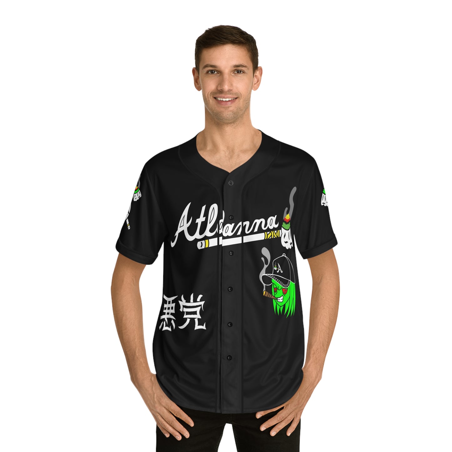 ROGU3 ALI3N Atlanna Unisex Baseball Jersey (AOP)