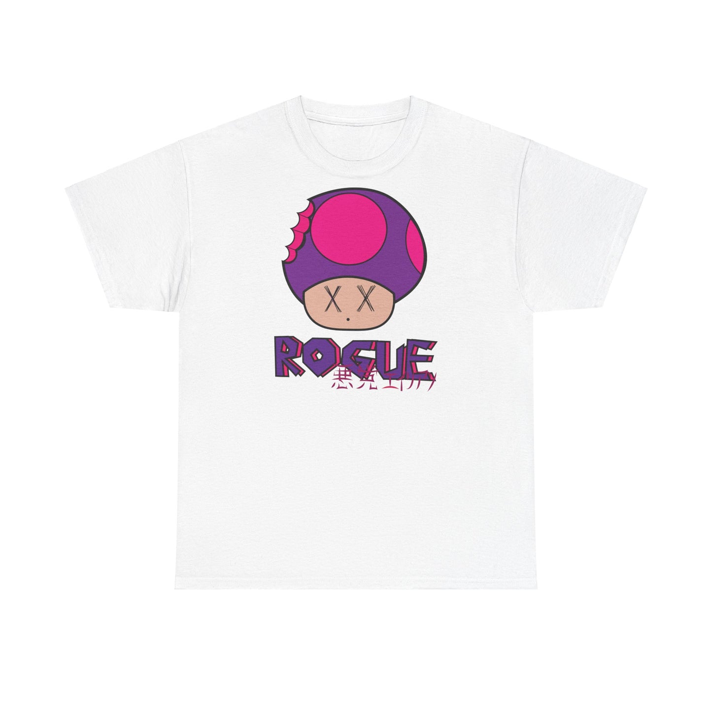 MARIO: POISON MUSHROOM Unisex Heavy Cotton Tee