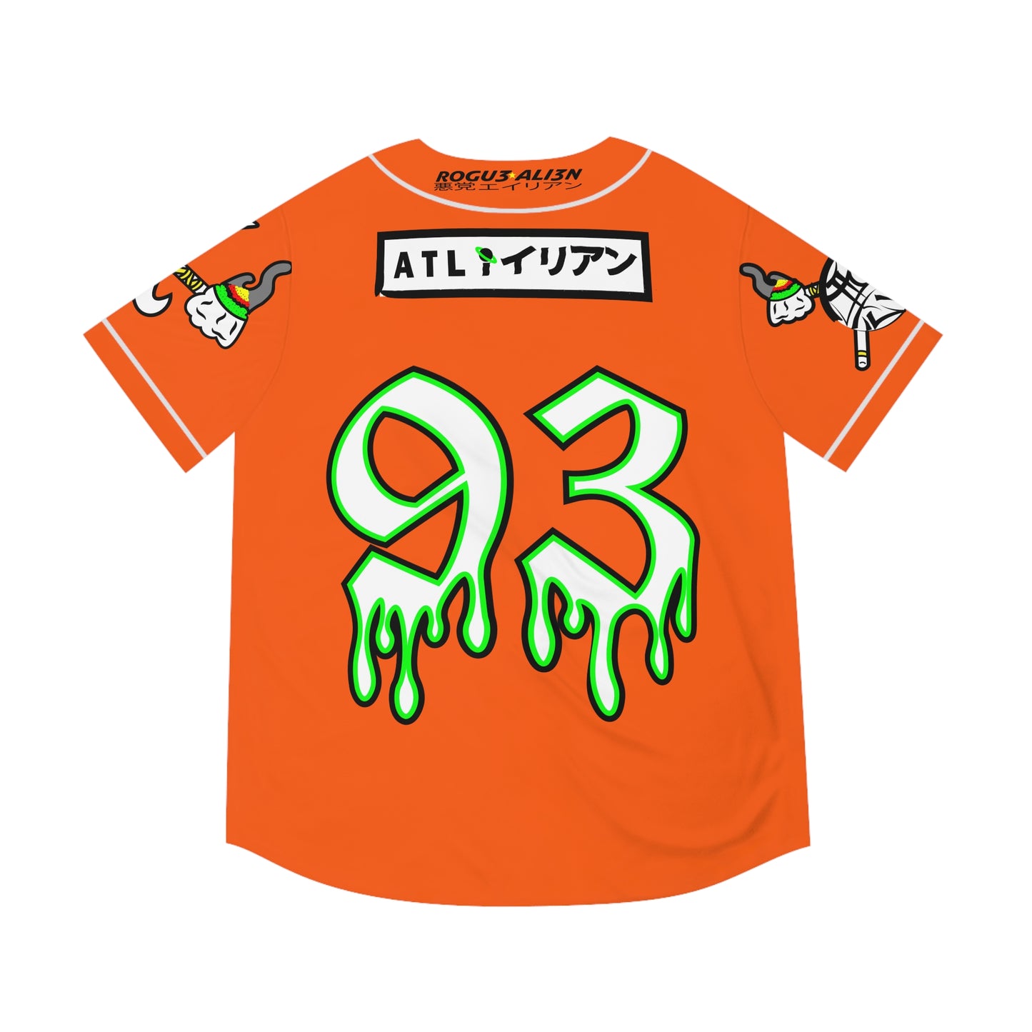 ROGU3 ALI3N: ATLANNA Baseball Jersey (AOP)