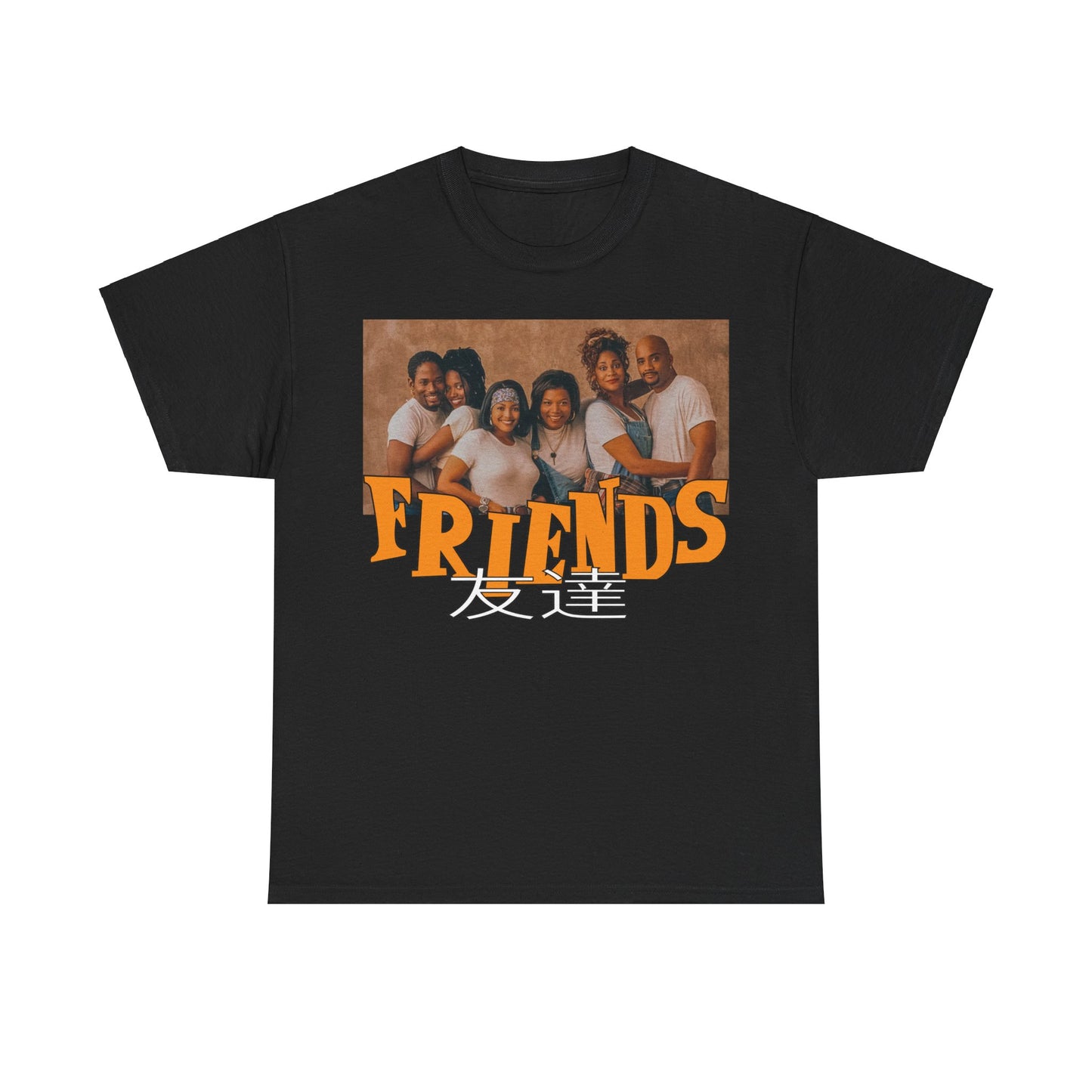 SITCOM 1990NOW!: "FRIENDS" (LIVING SINGLE) Unisex Heavy Cotton Tee