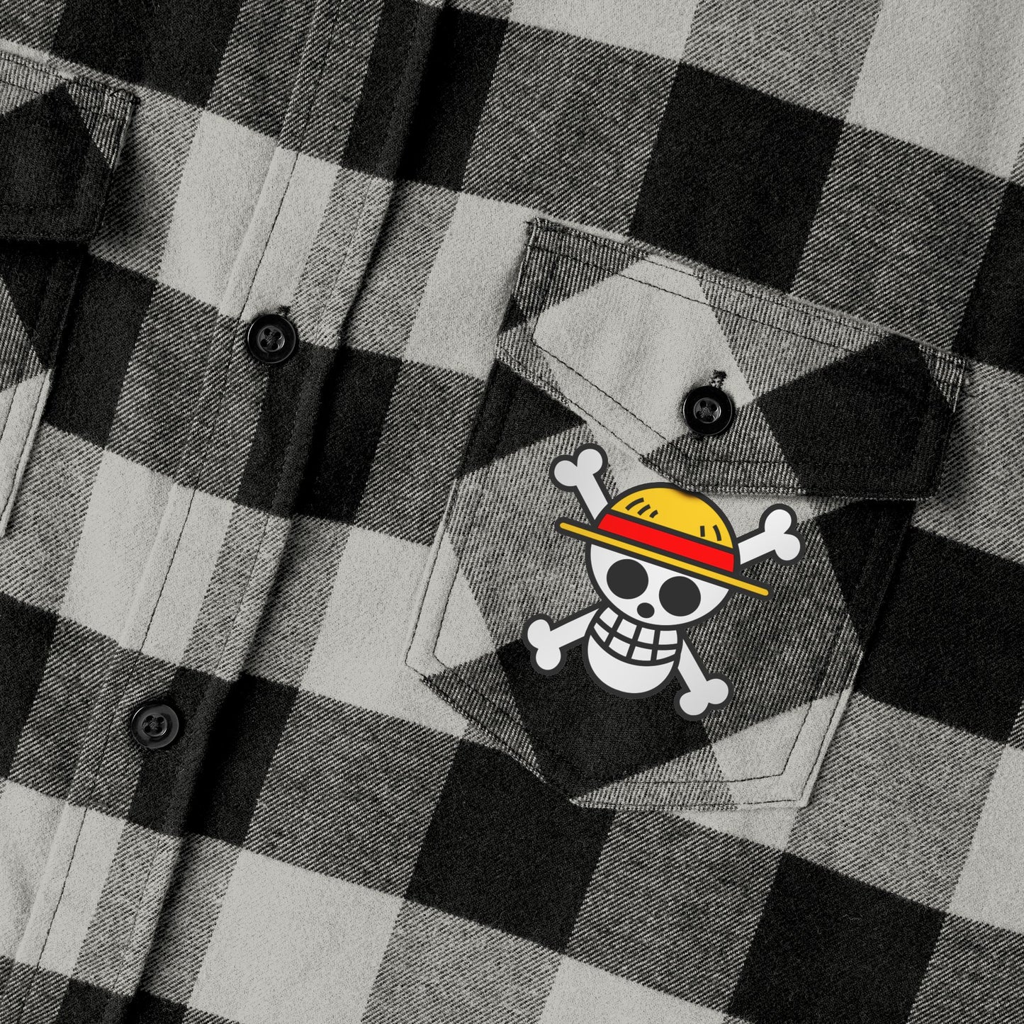 ONE PIECE: LUFFY Flannel Shirt