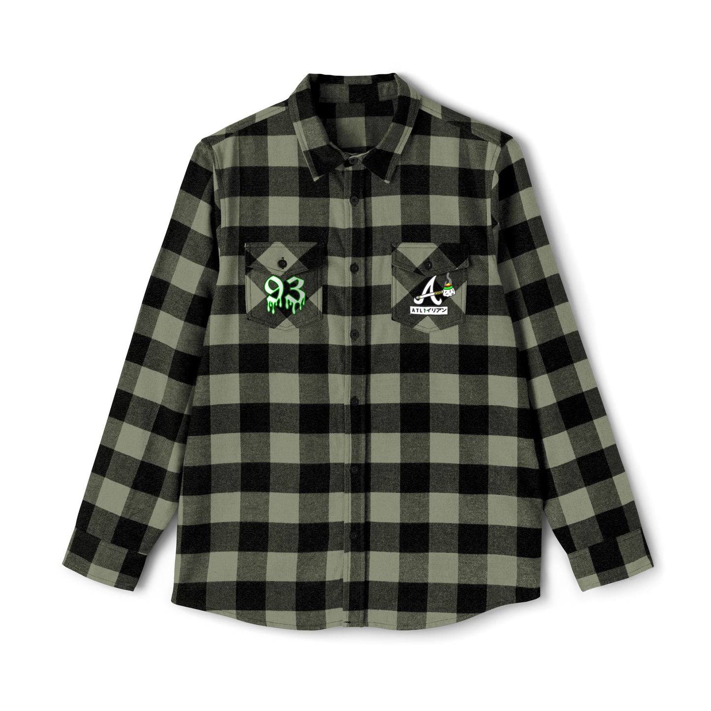 ROGU3 ALI3N: ATLANNA Unisex Flannel Shirt