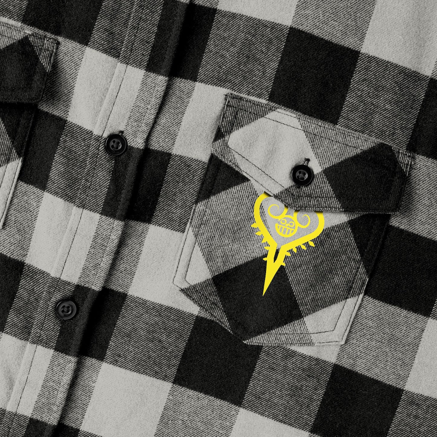 ONE PIECE: TRAFALGAR D. LAW Unisex Flannel Shirt