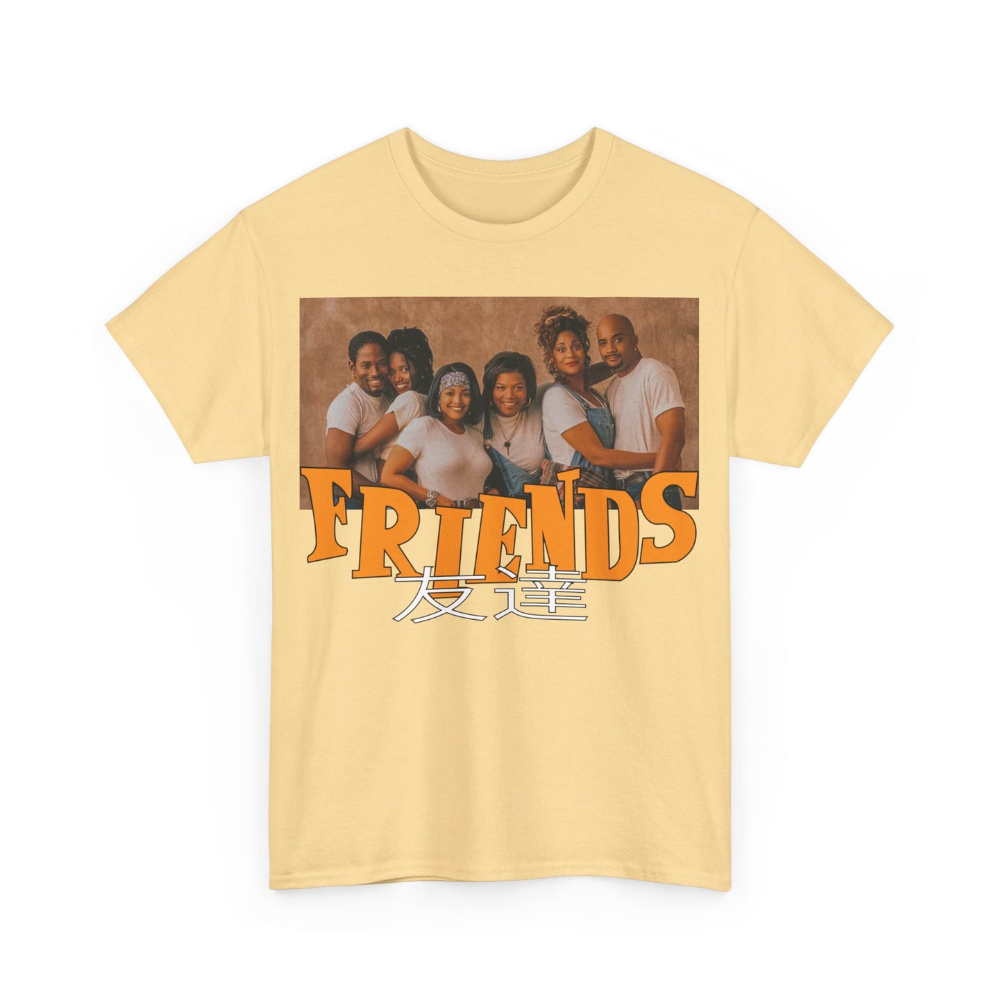 SITCOM 1990NOW!: "FRIENDS" (LIVING SINGLE) Unisex Heavy Cotton Tee