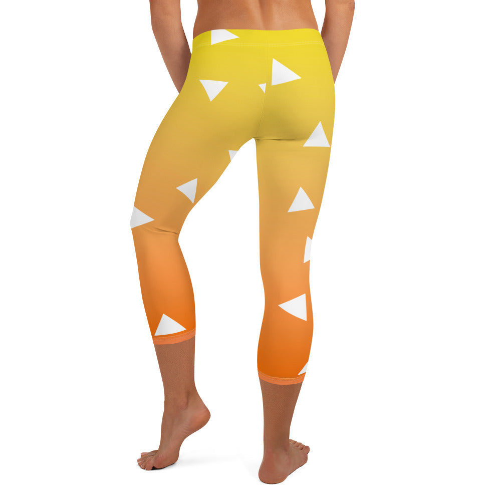 DEMON SLAYER: ZENITSU Capri Leggings