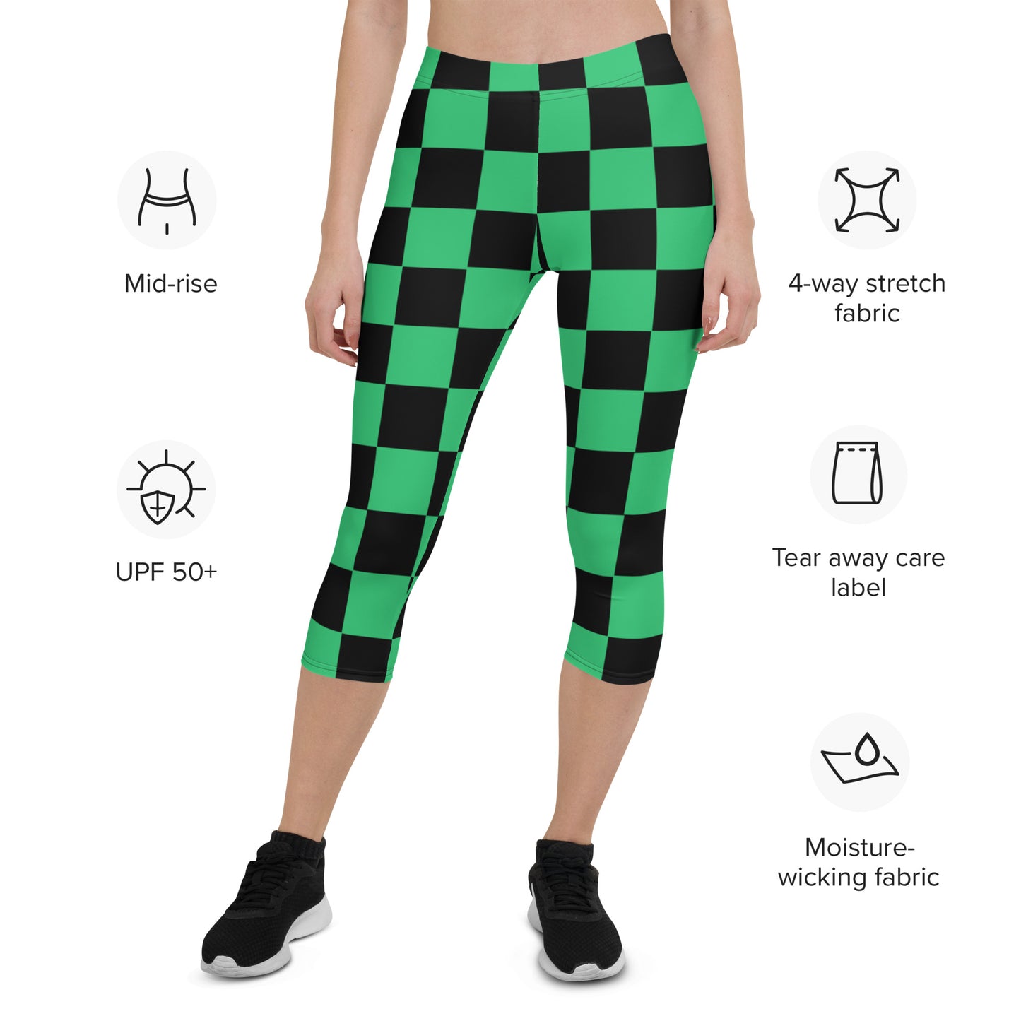 DEMON SLAYER: TANJIRO Capri Leggings