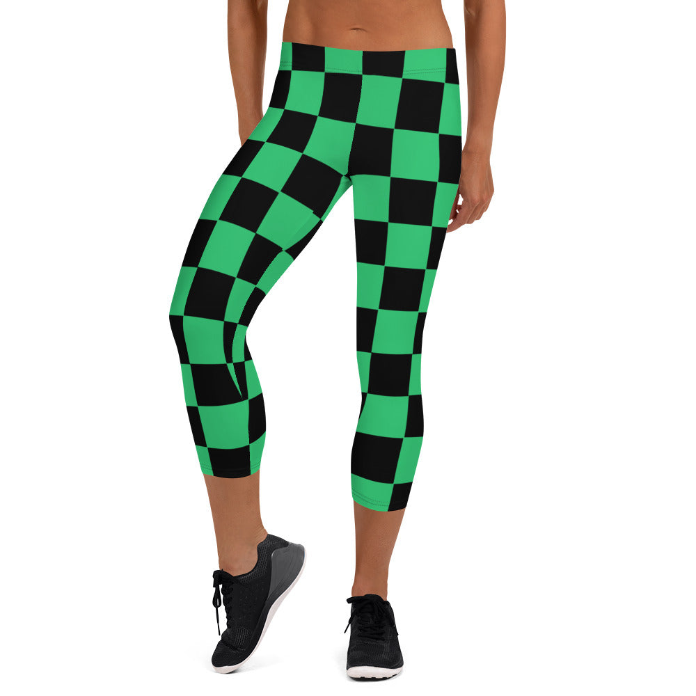 DEMON SLAYER: TANJIRO Capri Leggings