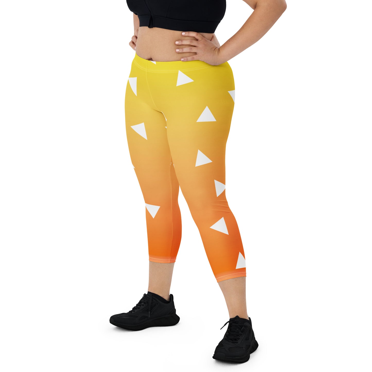 DEMON SLAYER: ZENITSU Capri Leggings