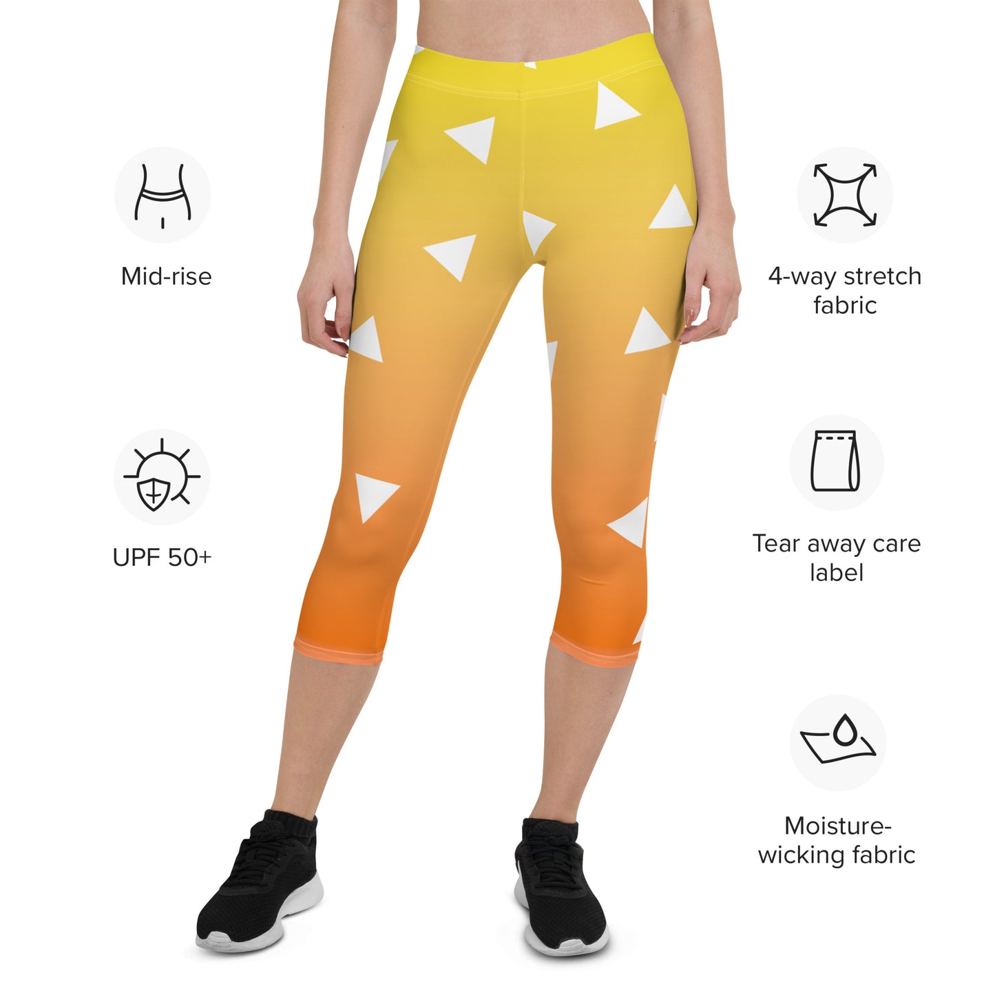 DEMON SLAYER: ZENITSU Capri Leggings