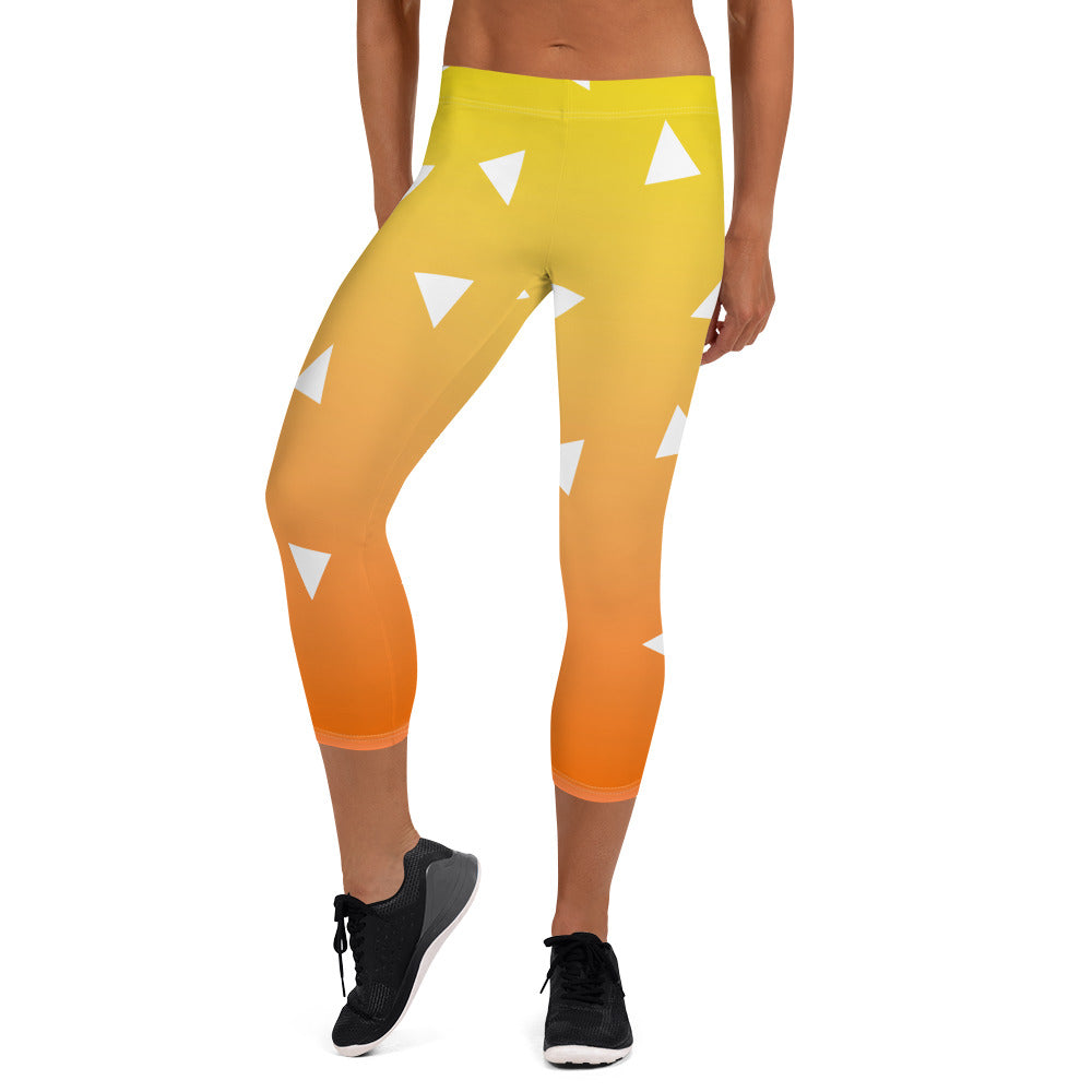 DEMON SLAYER: ZENITSU Capri Leggings