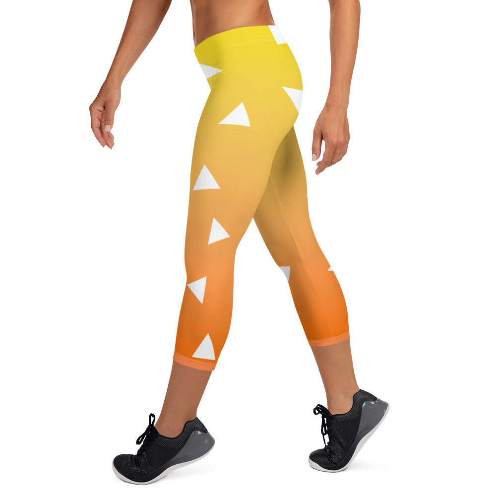 DEMON SLAYER: ZENITSU Capri Leggings