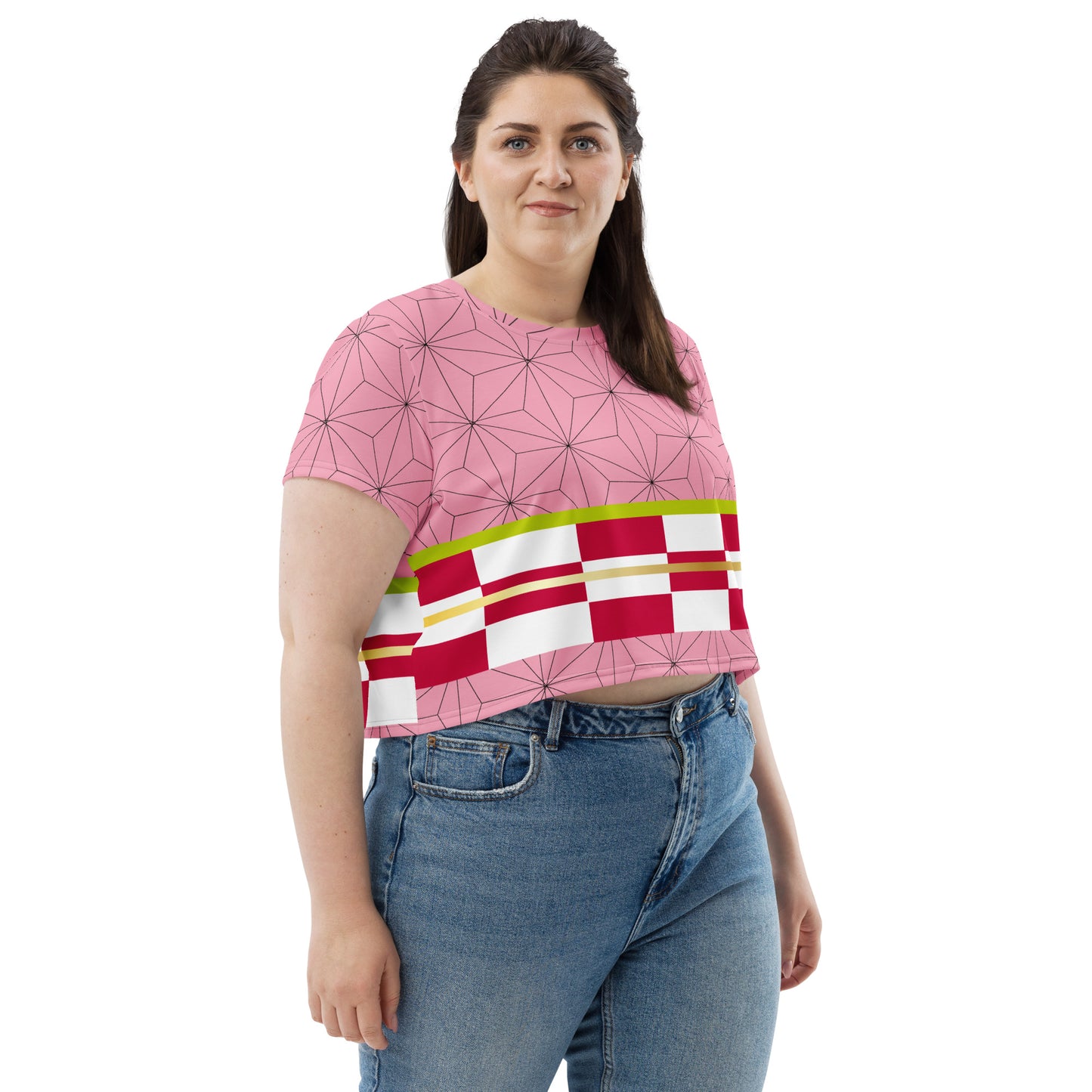 DEMON SLAYER: NEZUKO All-Over Print Crop Tee