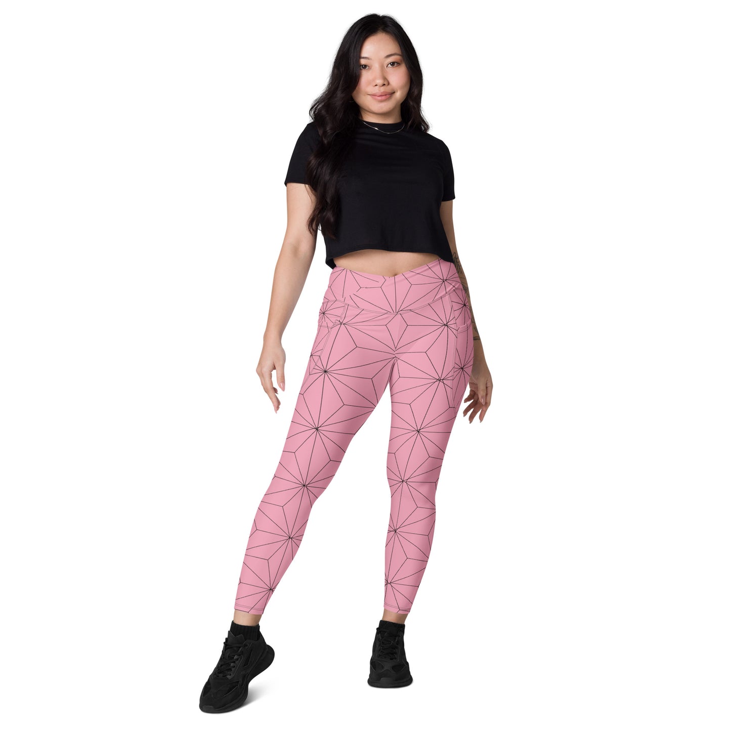 DEMON SLAYER: NEZUKO Crossover leggings with pockets