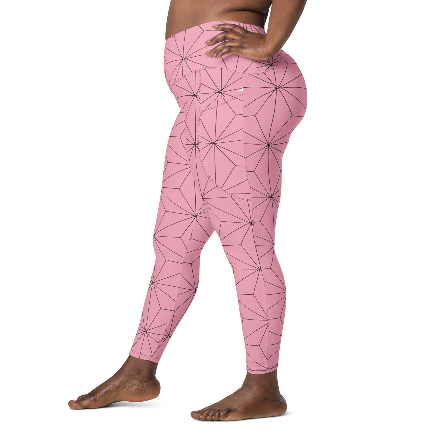 DEMON SLAYER: NEZUKO Crossover leggings with pockets