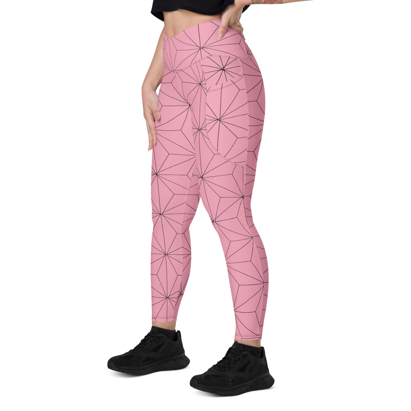 DEMON SLAYER: NEZUKO Crossover leggings with pockets