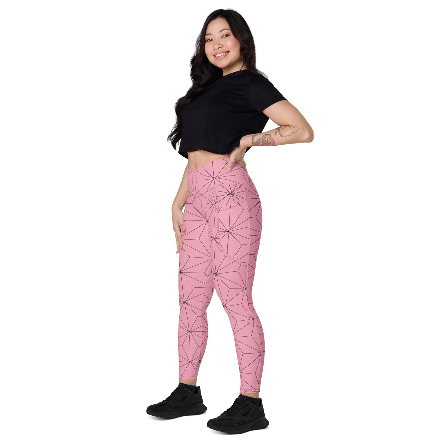 DEMON SLAYER: NEZUKO Crossover leggings with pockets