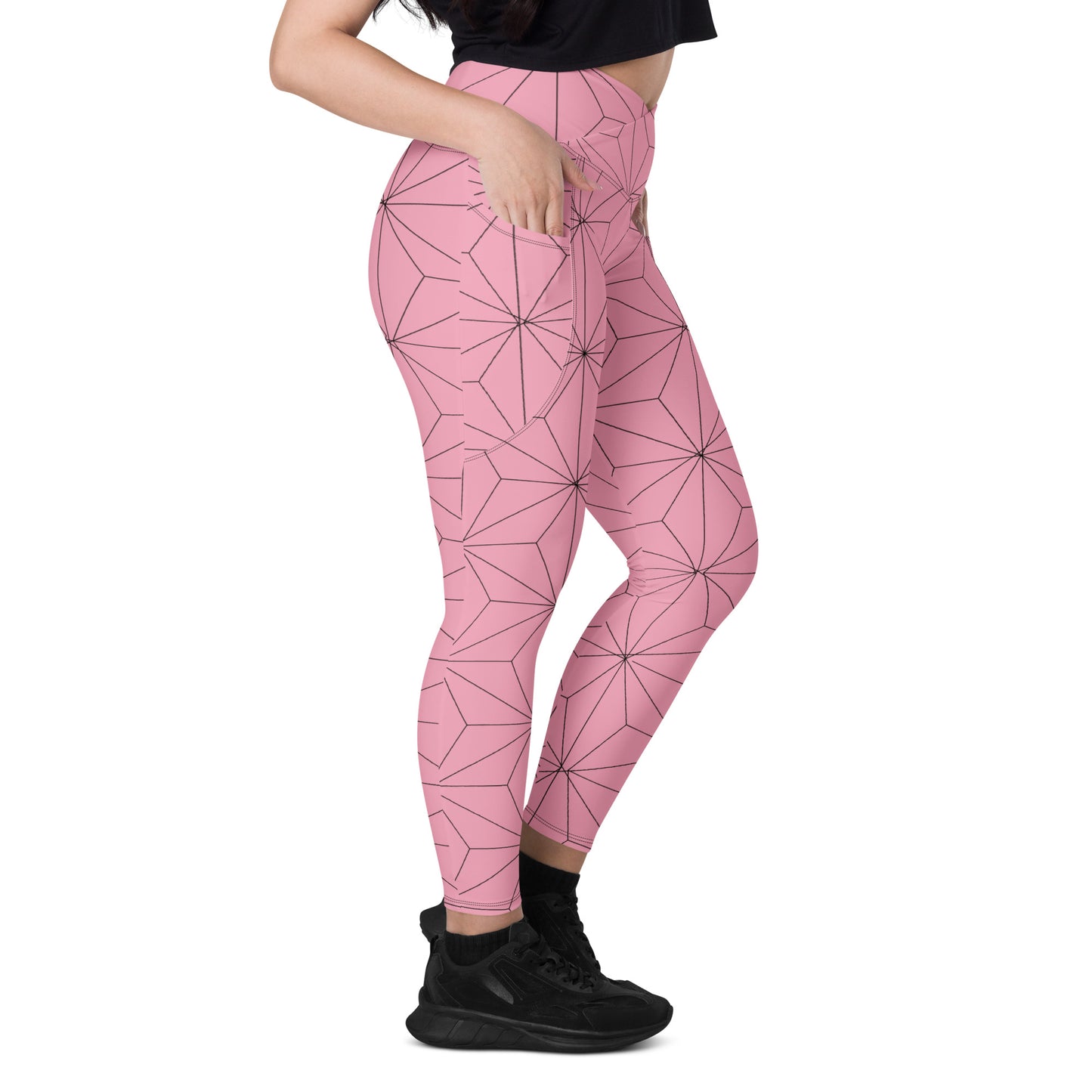 DEMON SLAYER: NEZUKO Crossover leggings with pockets