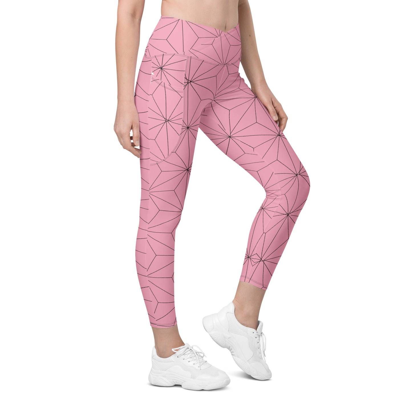 DEMON SLAYER: NEZUKO Crossover leggings with pockets