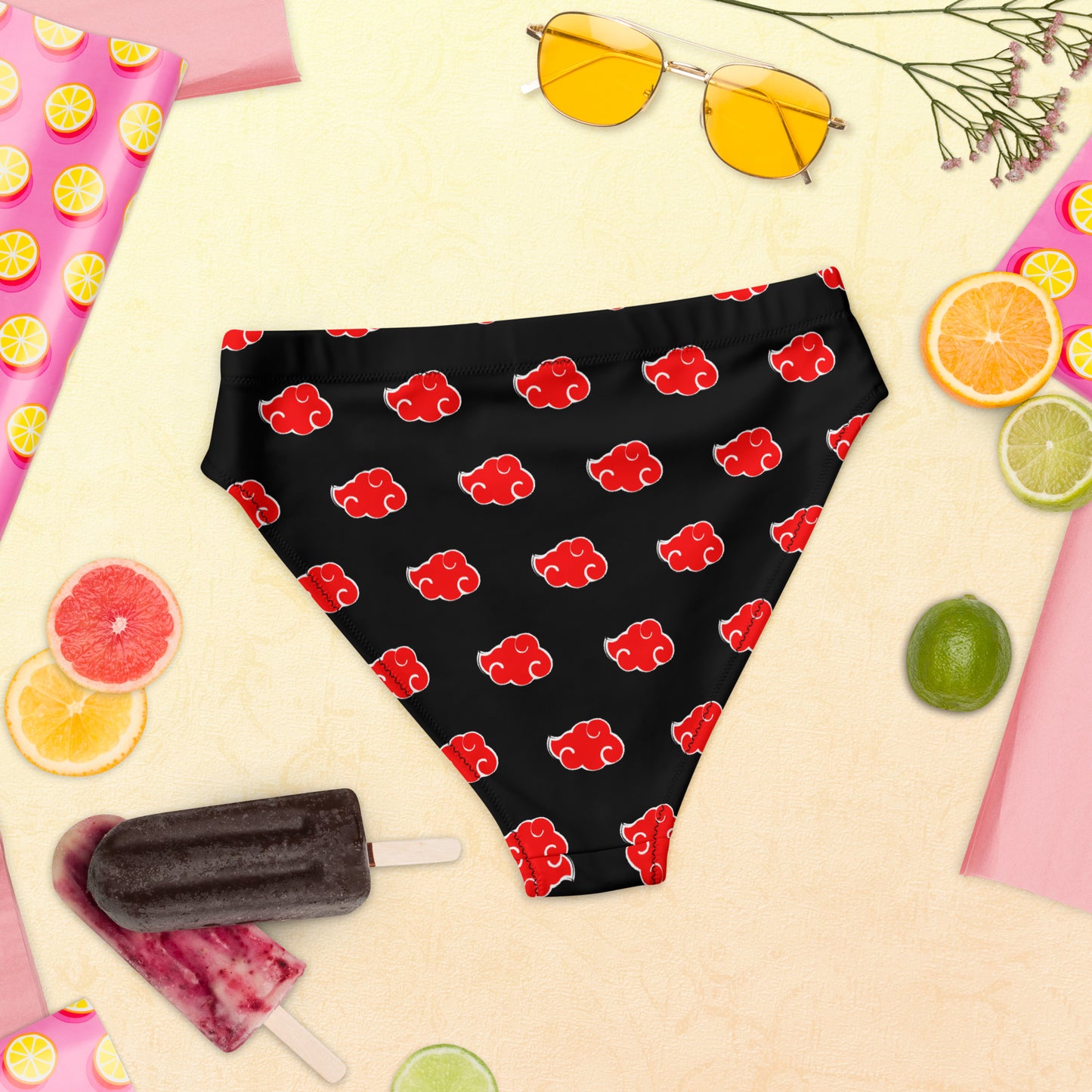 NARUTO: AKATSUKI high-waisted bikini bottom