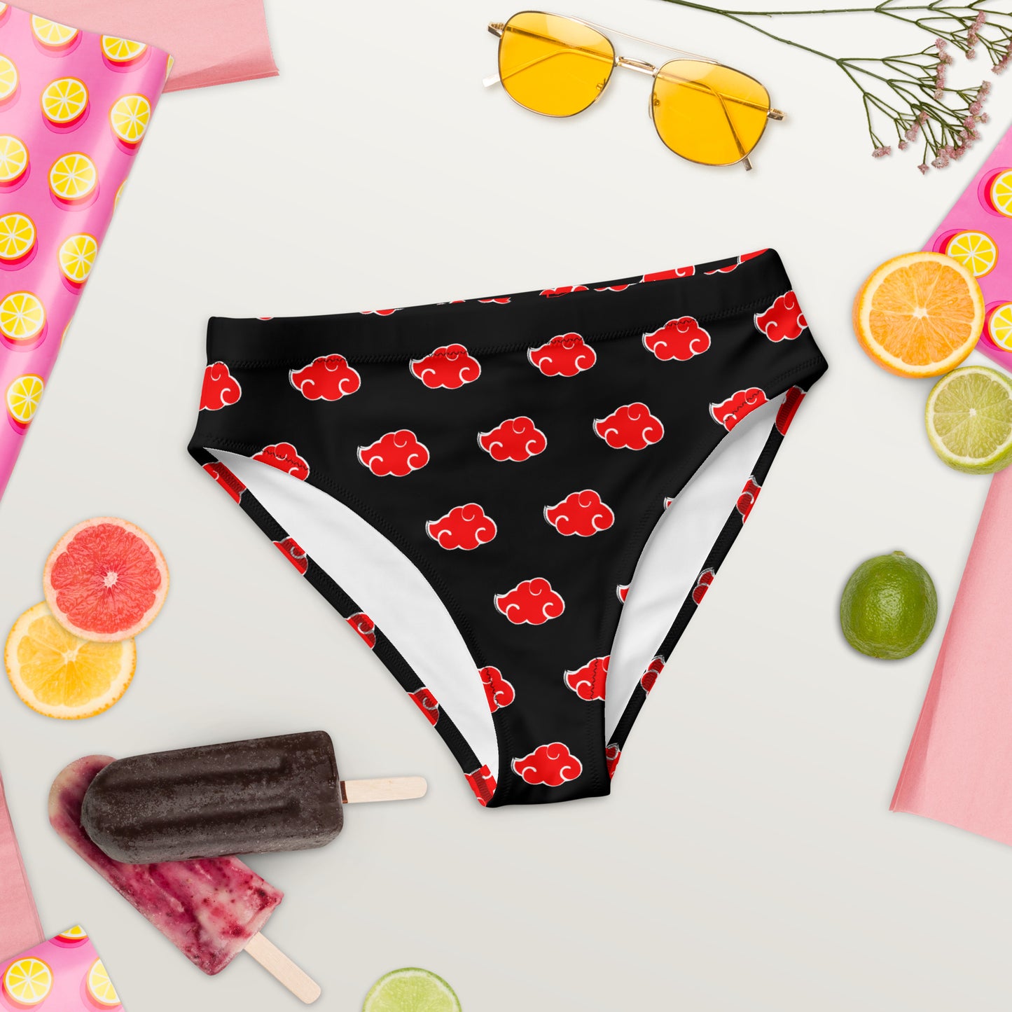 NARUTO: AKATSUKI high-waisted bikini bottom