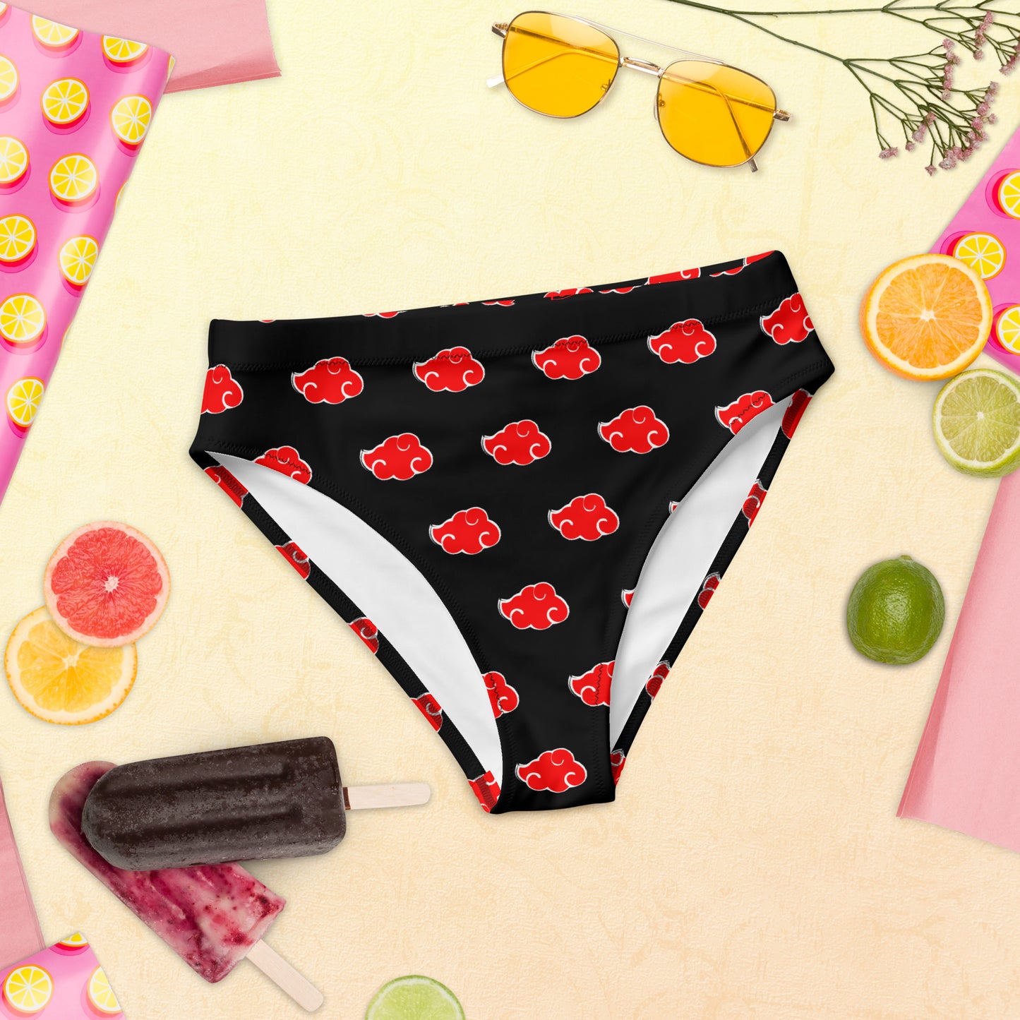 NARUTO: AKATSUKI high-waisted bikini bottom