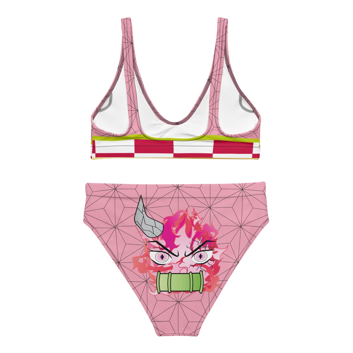 DEMON SLAYER: NEZUKO high-waisted bikini