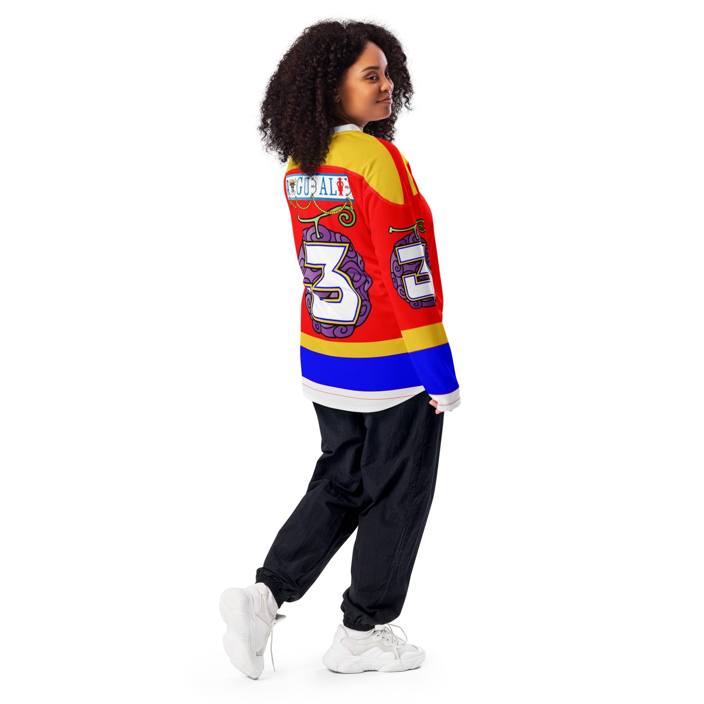 ONE PIECE: LUFFY hockey fan jersey