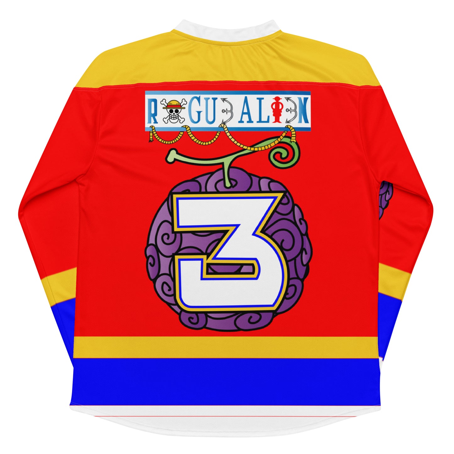 ONE PIECE: LUFFY hockey fan jersey