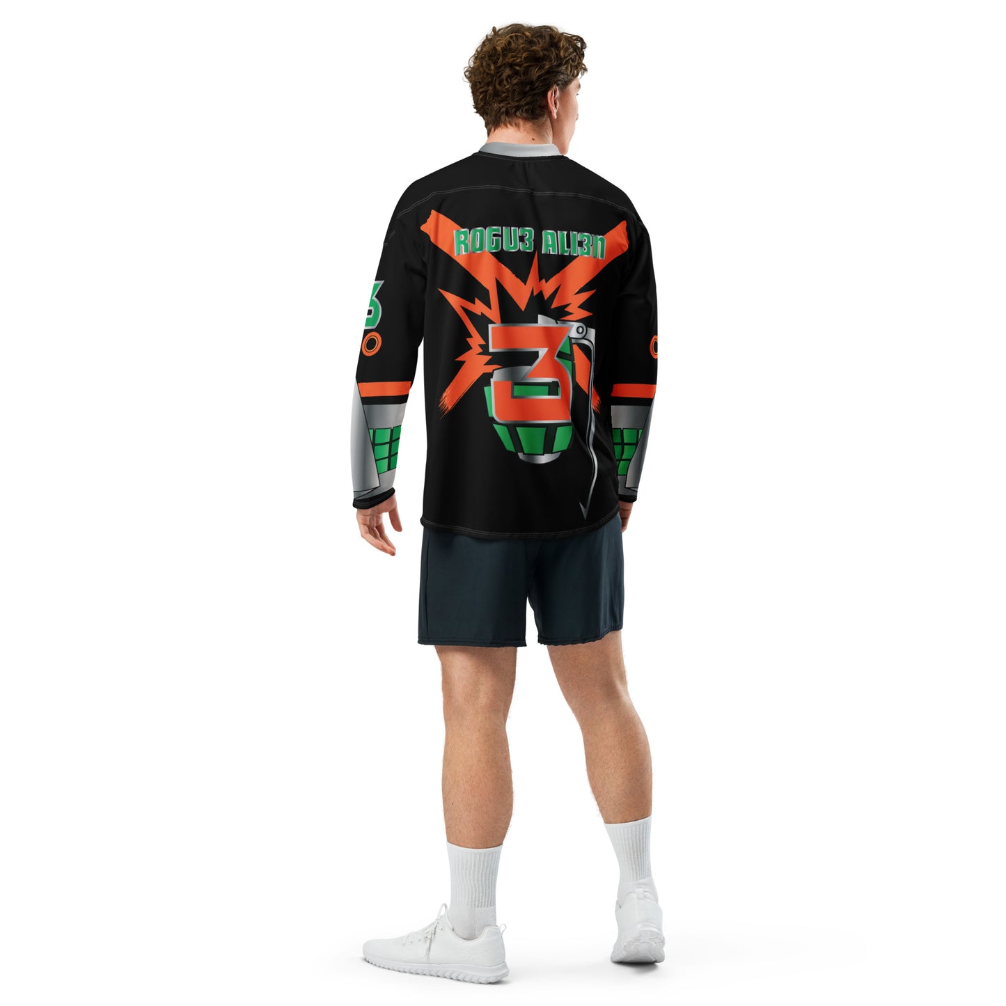 MY HERO ACADEMIA: BAKUGO ANIME hockey fan jersey