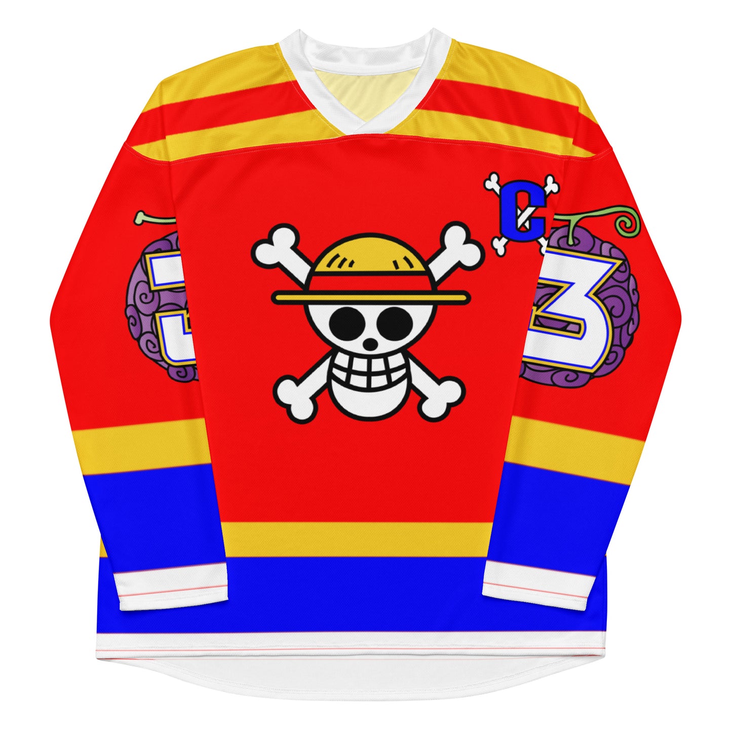 ONE PIECE: LUFFY hockey fan jersey