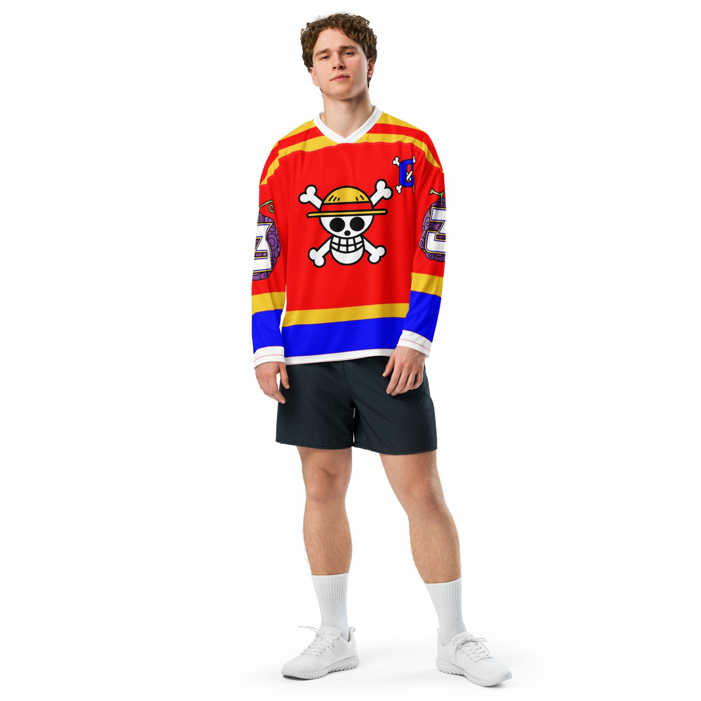 ONE PIECE: LUFFY hockey fan jersey