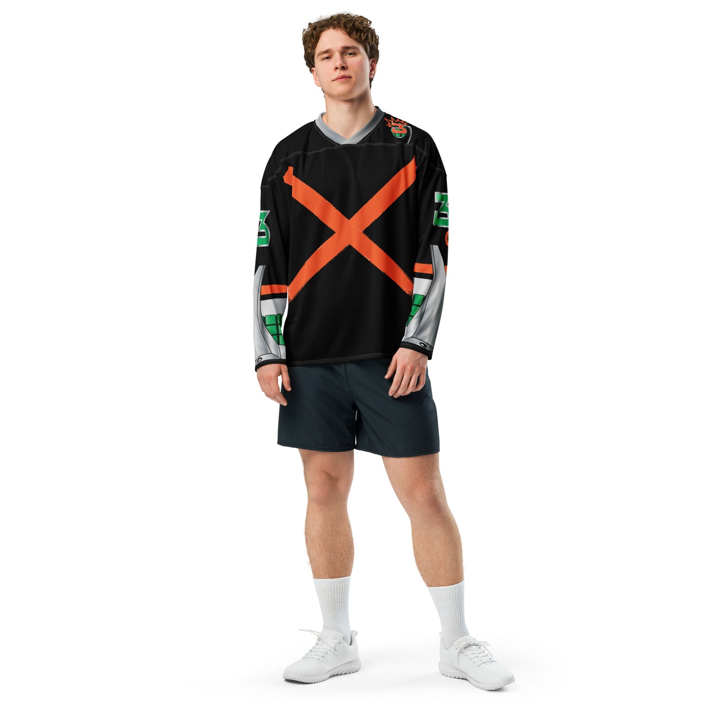 MY HERO ACADEMIA: BAKUGO ANIME hockey fan jersey