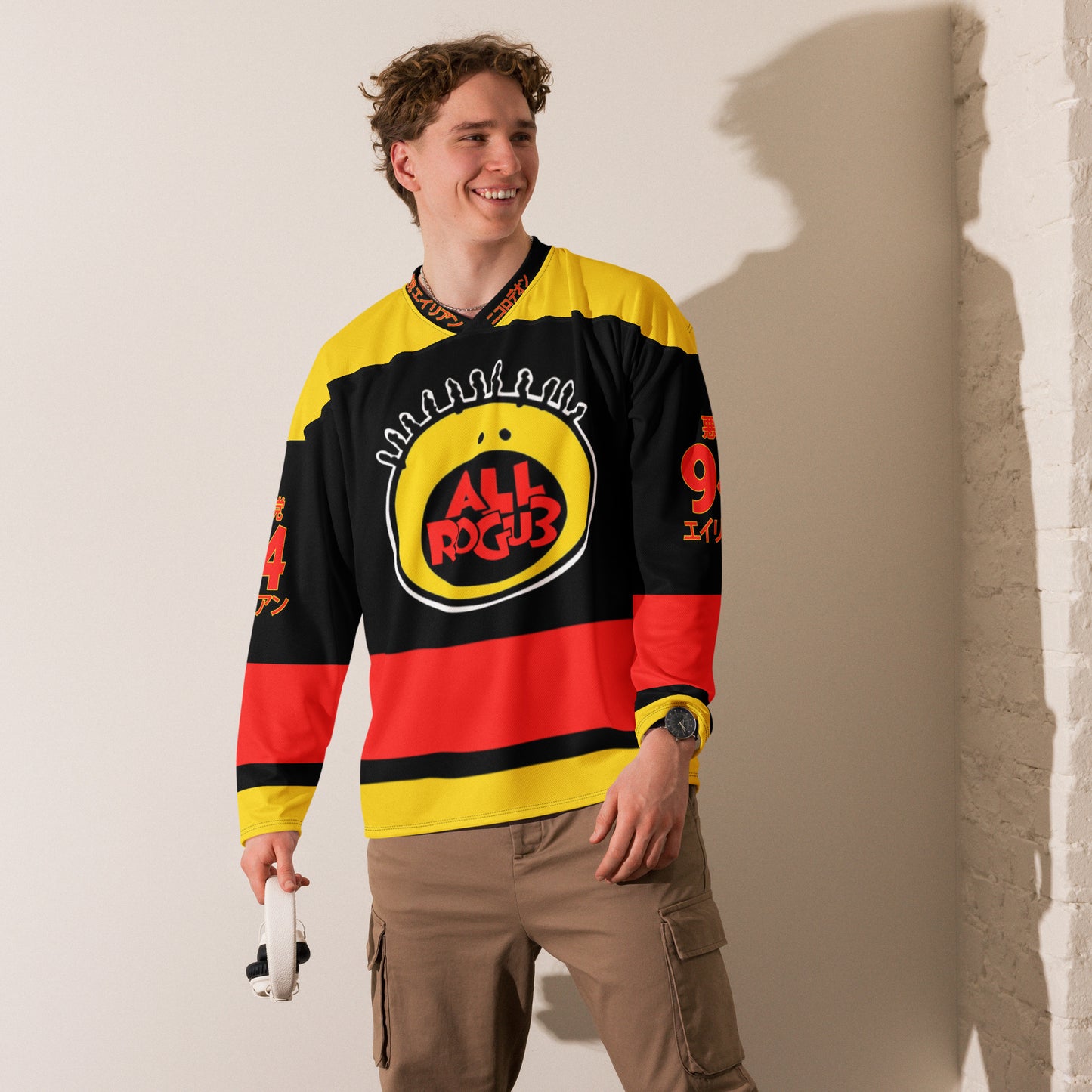 NICK: ALL ROGUE hockey fan jersey