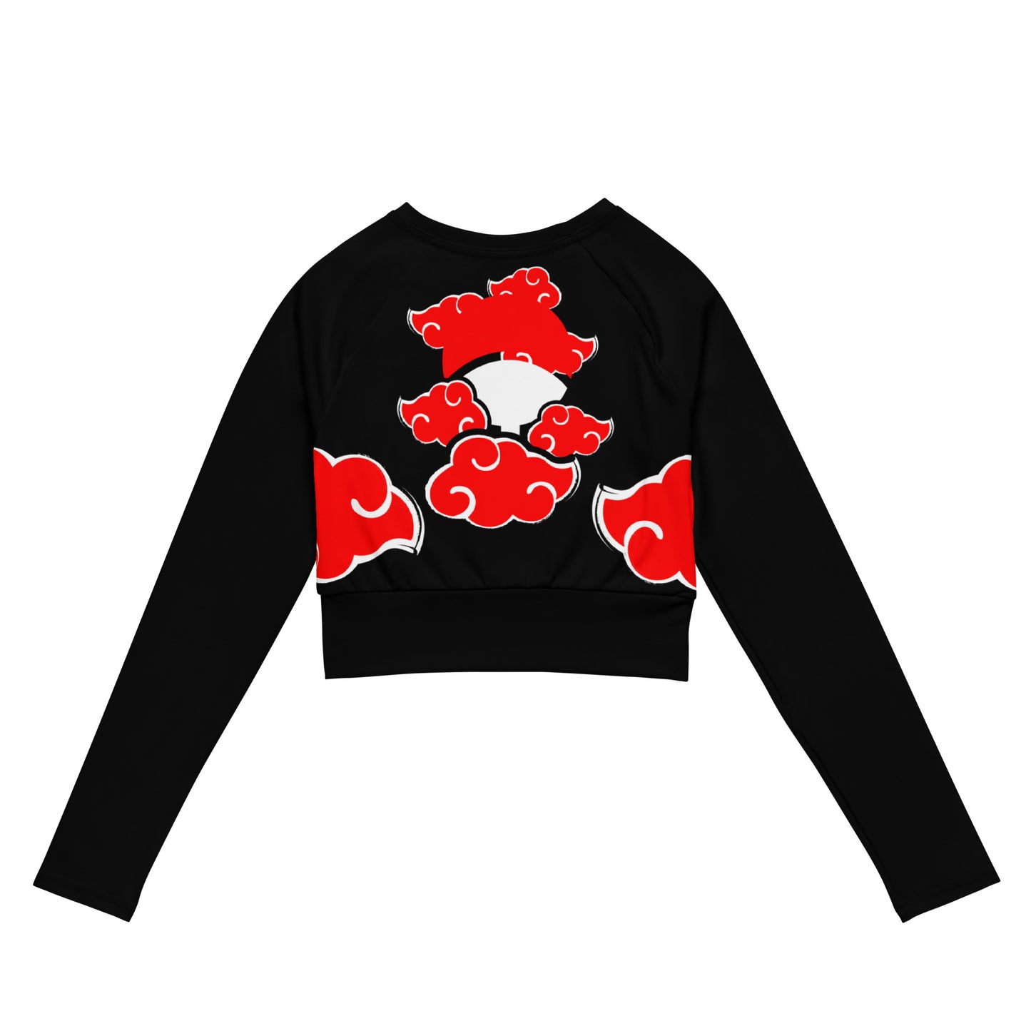 NARUTO: AKATSUKI long-sleeve crop top