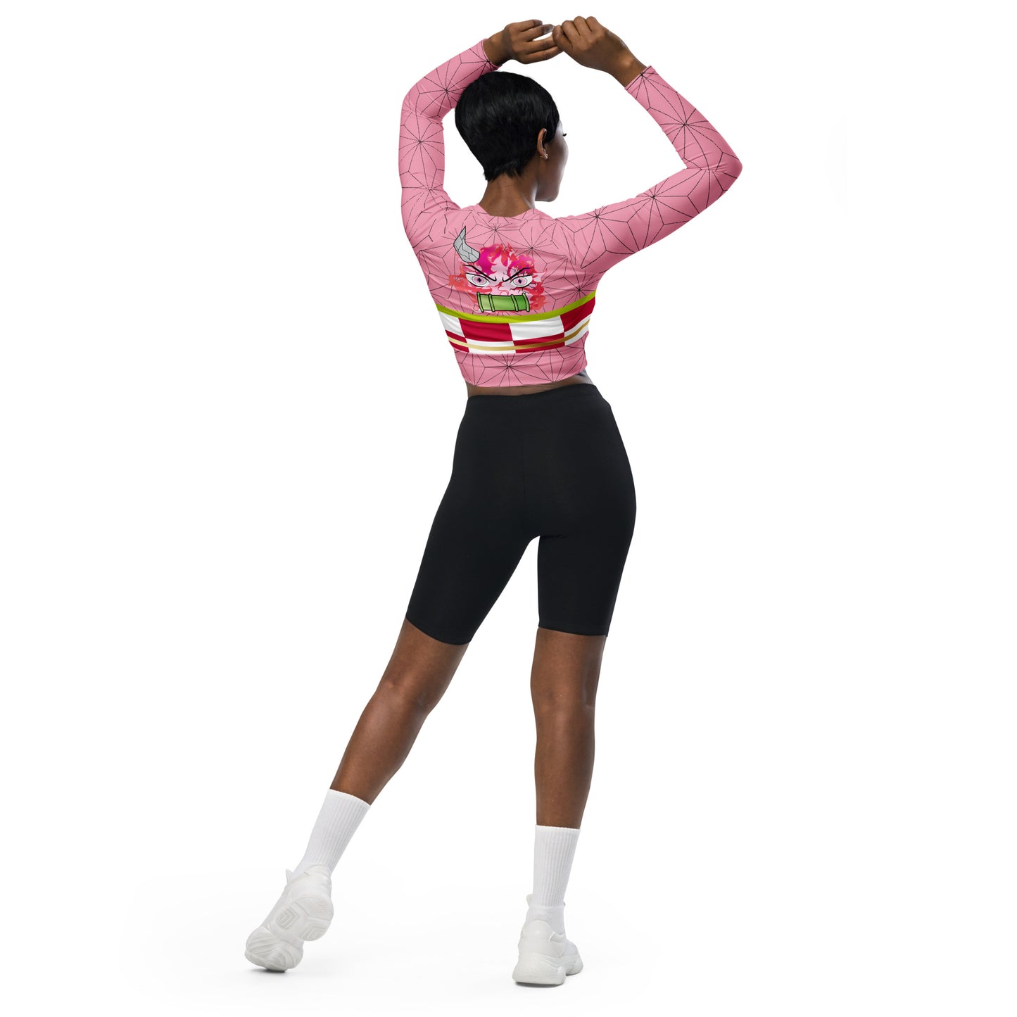 DEMON SLAYER: NEZUKO long-sleeve crop top