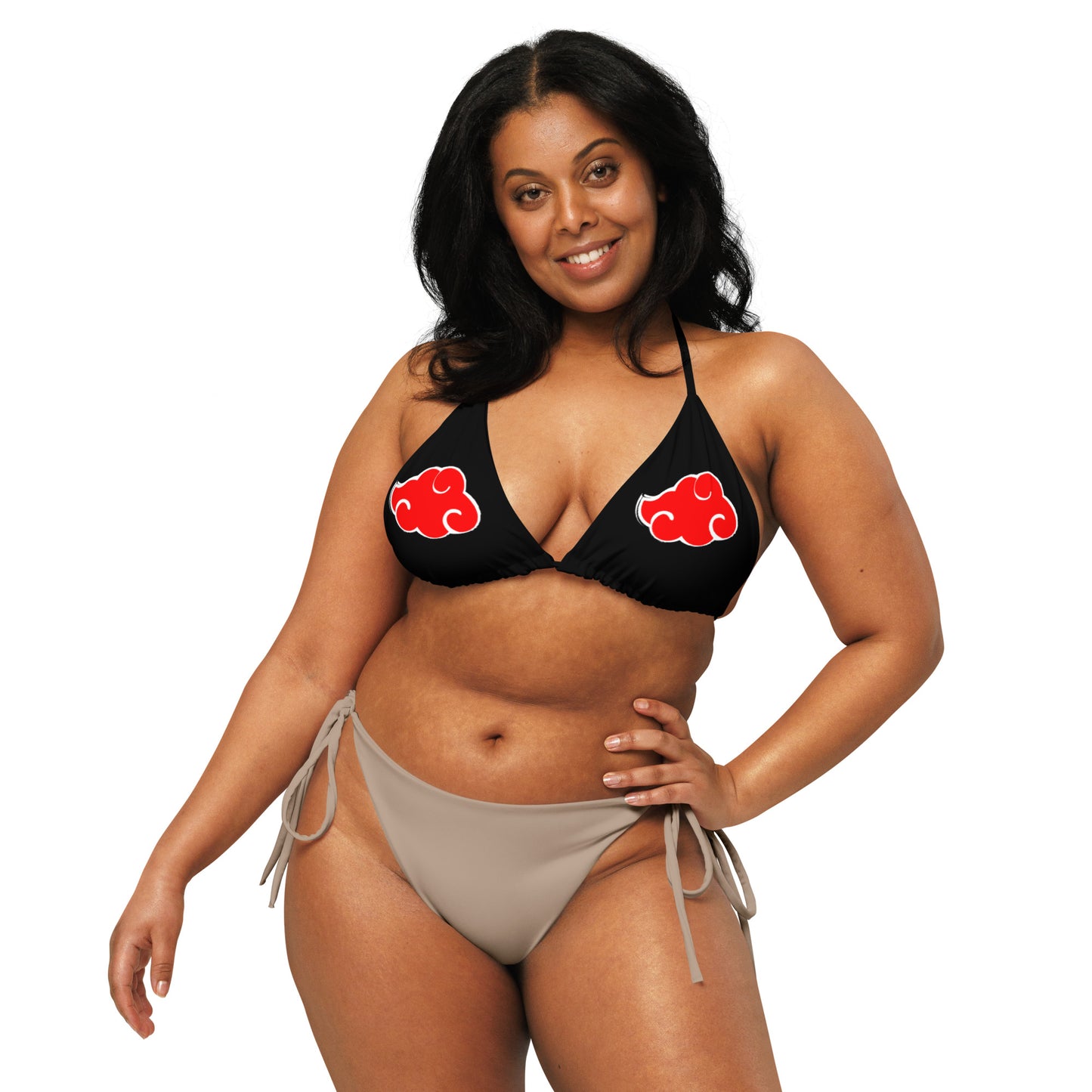 NARUTO: AKATSUKI string bikini top