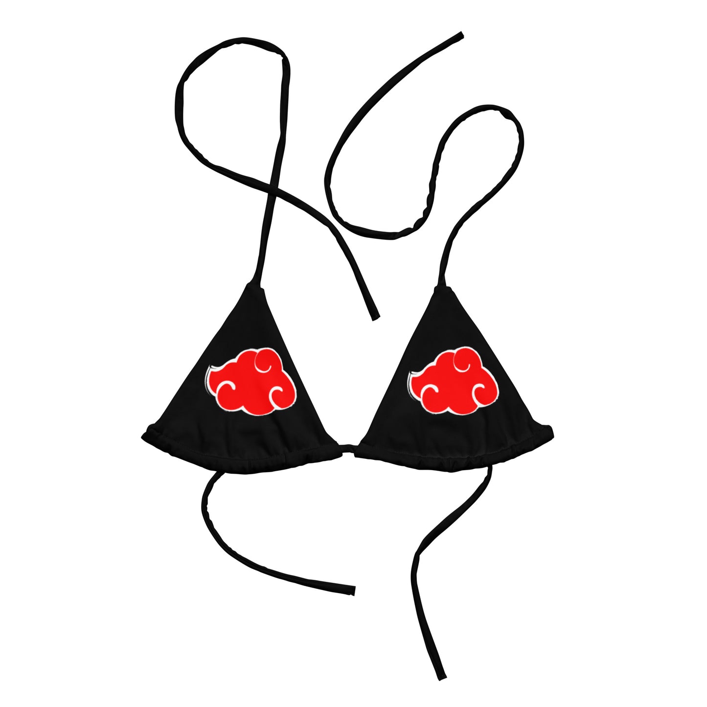 NARUTO: AKATSUKI string bikini top