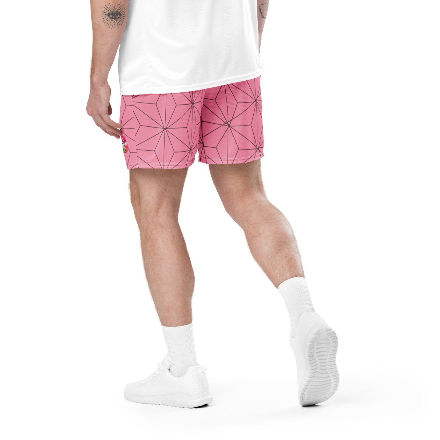 DEMON SLAYER: NEZUKO Unisex mesh shorts