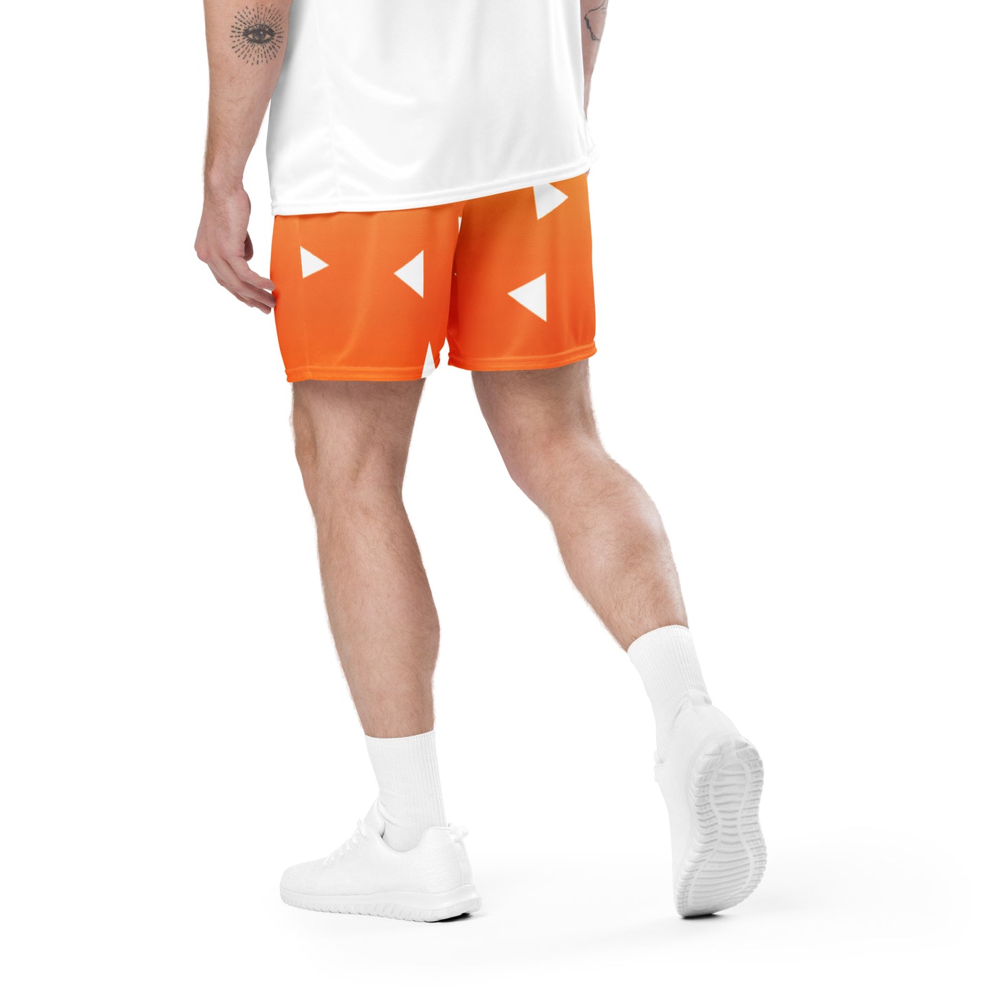 DEMON SLAYER: ZENITSU Unisex mesh shorts