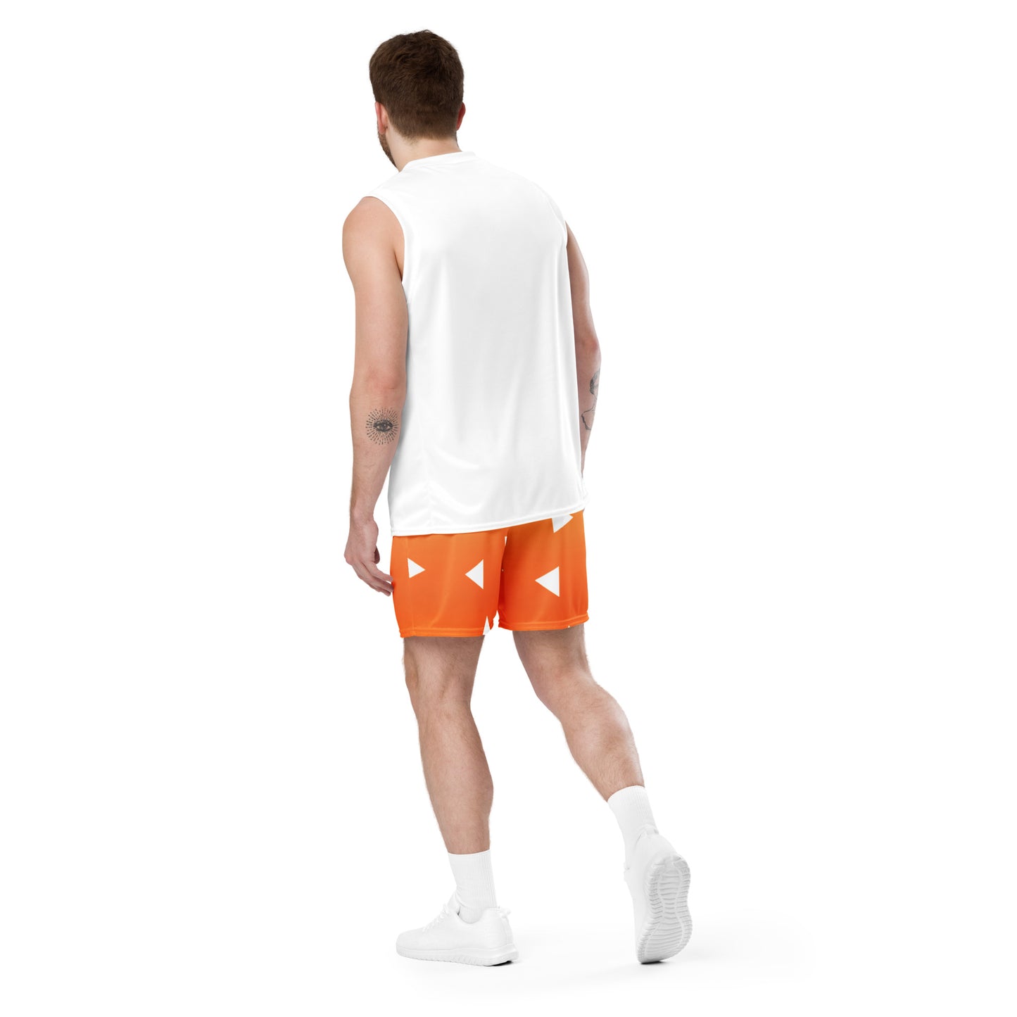 DEMON SLAYER: ZENITSU Unisex mesh shorts