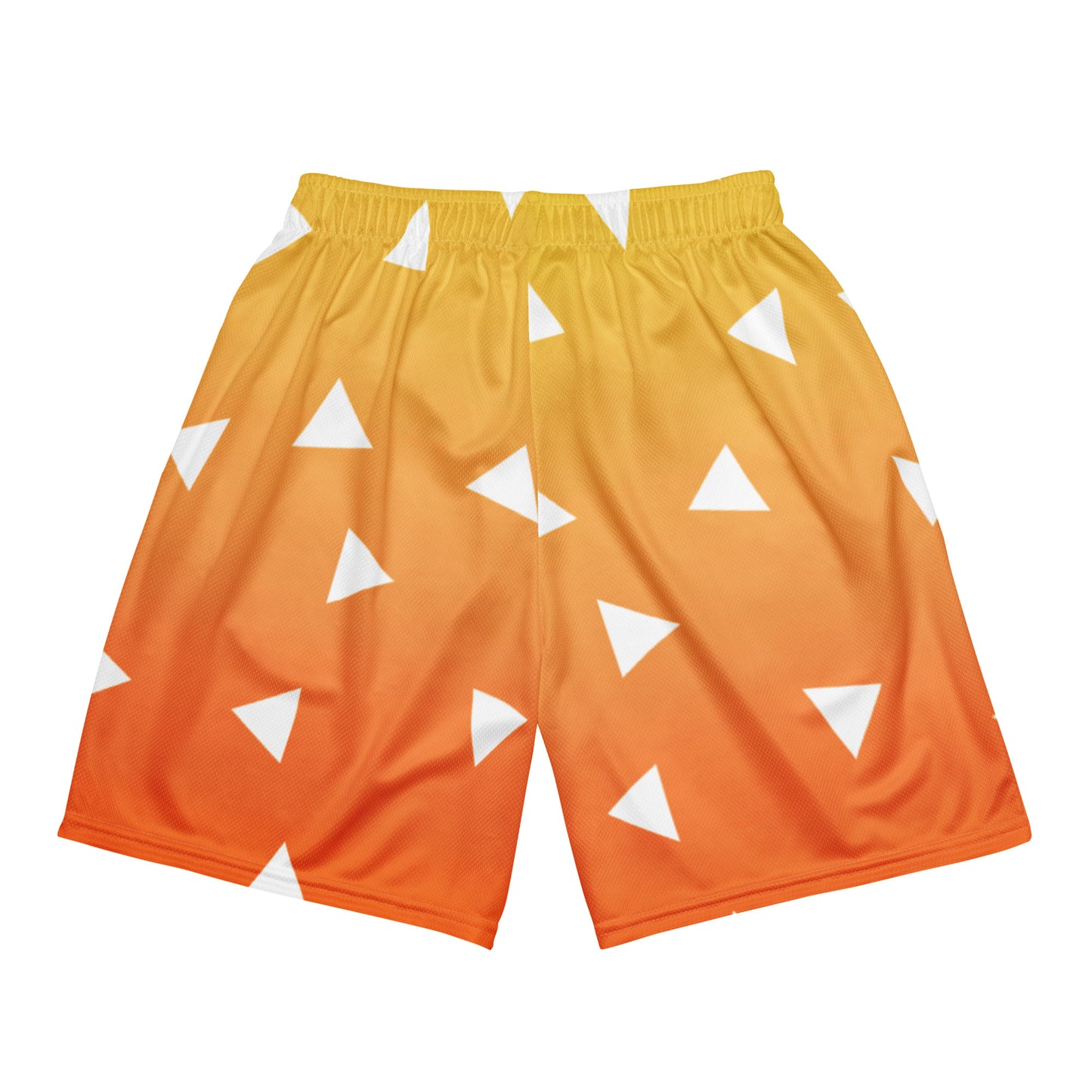 DEMON SLAYER: ZENITSU Unisex mesh shorts