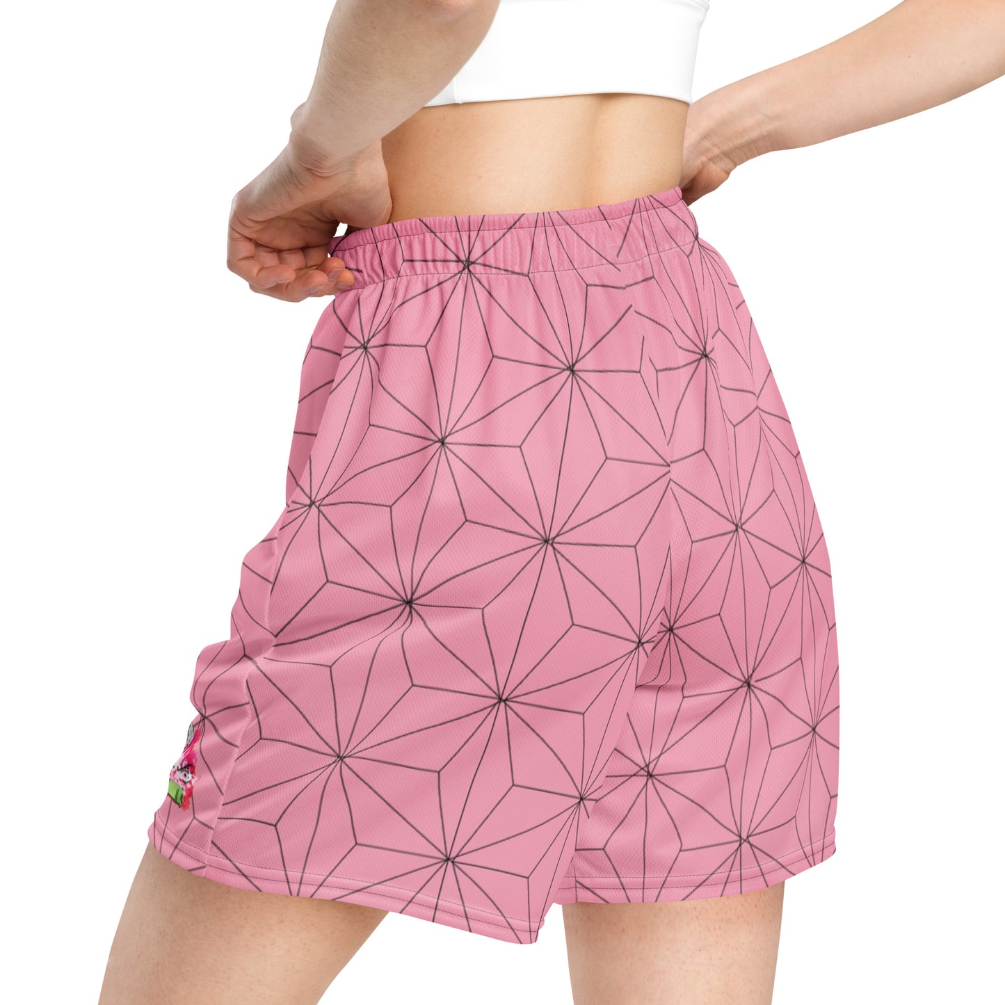 DEMON SLAYER: NEZUKO Unisex mesh shorts