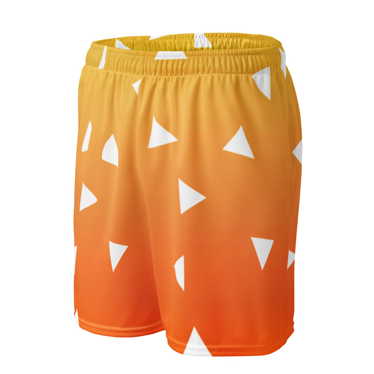 DEMON SLAYER: ZENITSU Unisex mesh shorts