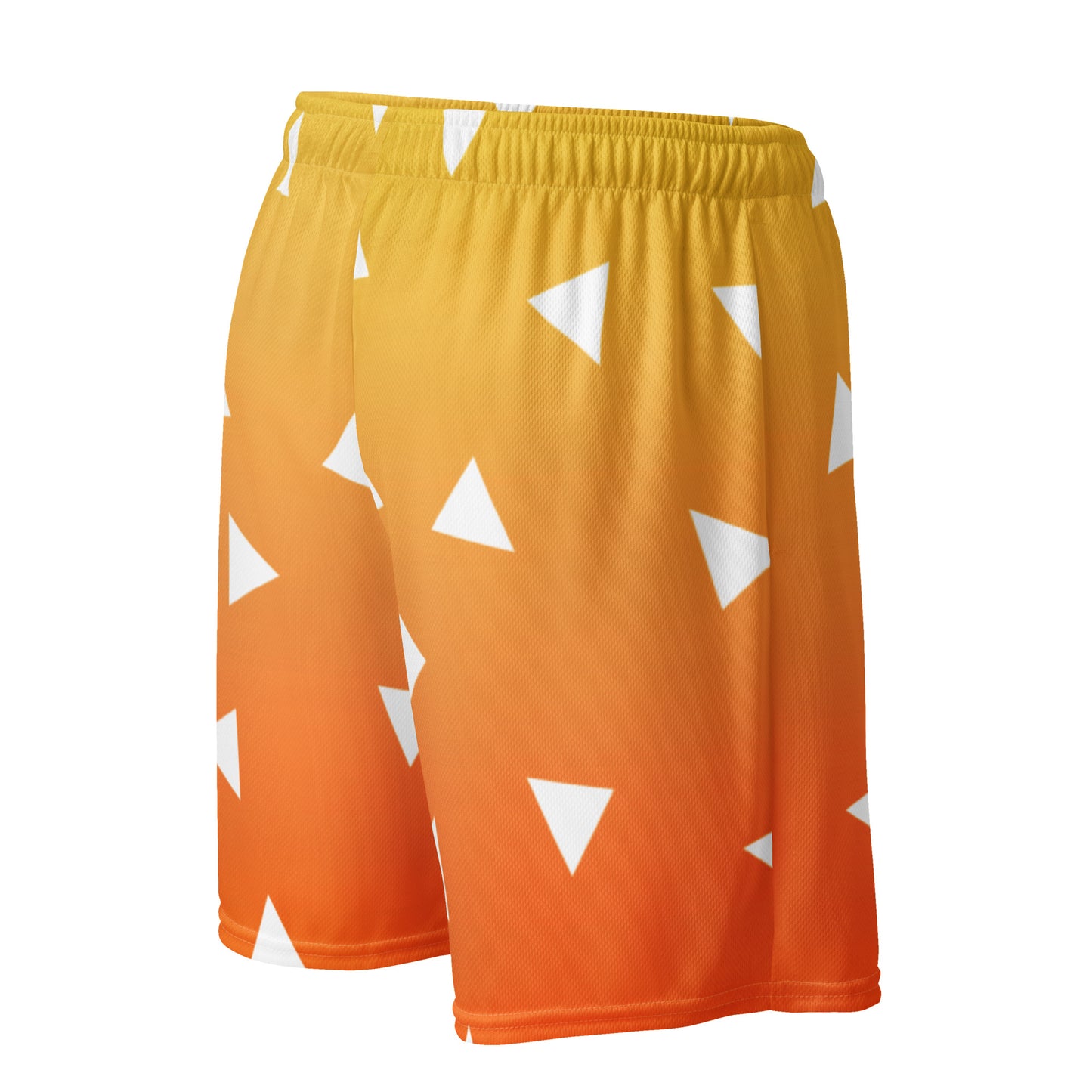 DEMON SLAYER: ZENITSU Unisex mesh shorts