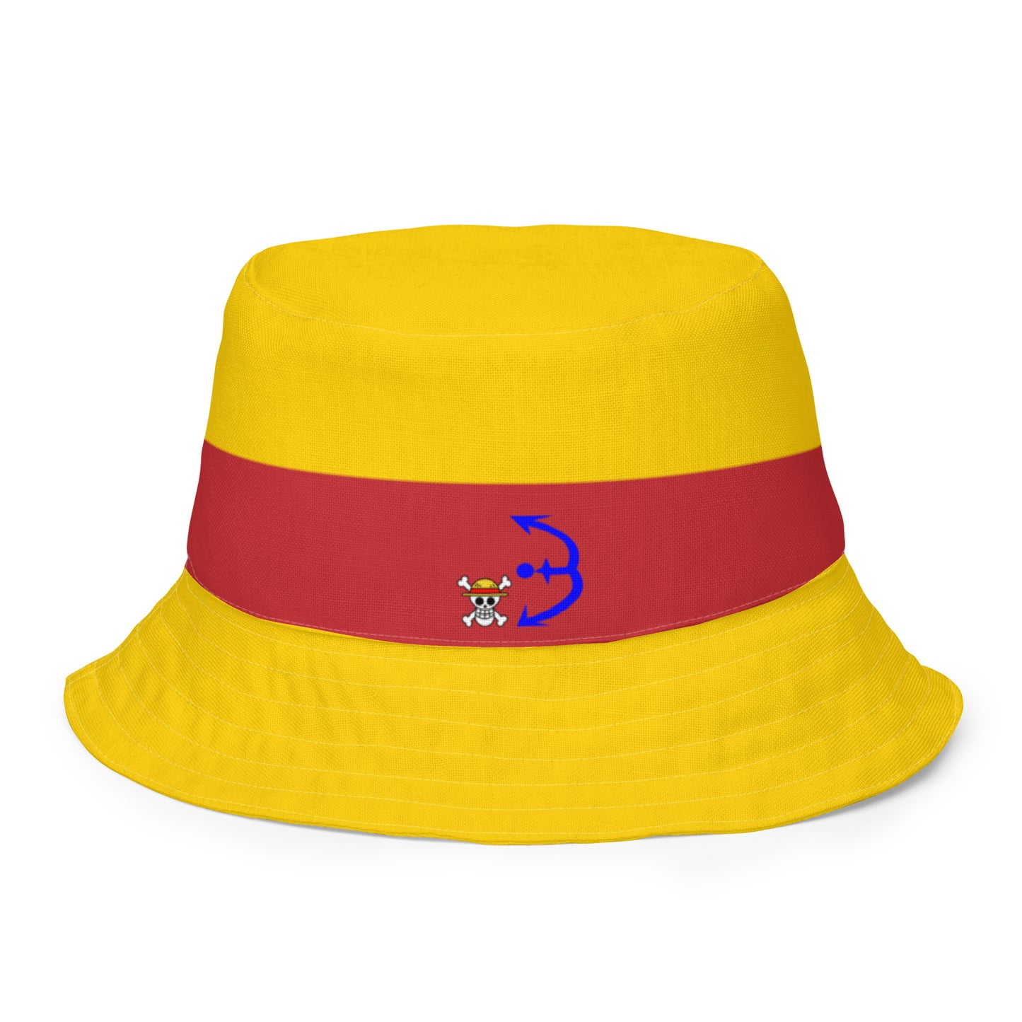 ONE PIECE: LUFFY STRAW HAT Reversible bucket hat