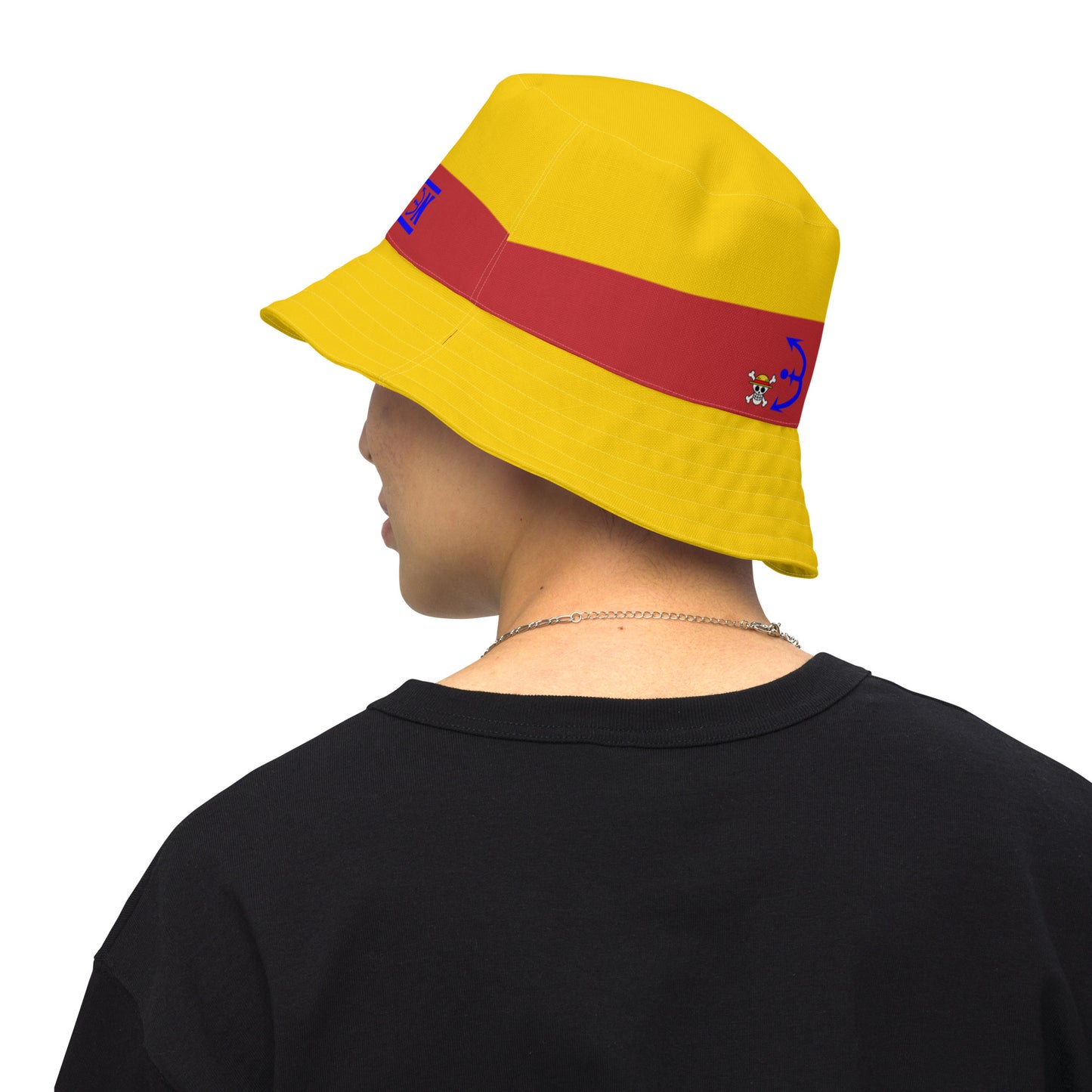 ONE PIECE: LUFFY STRAW HAT Reversible bucket hat