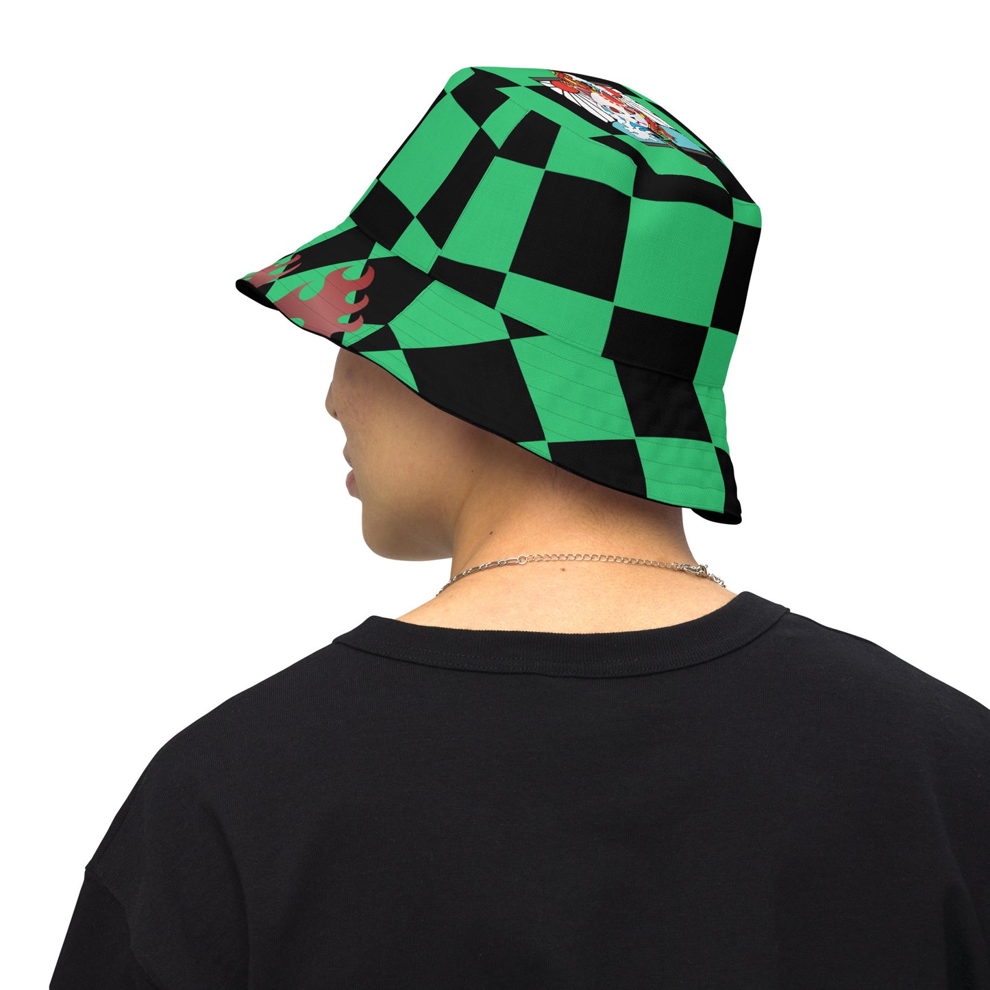 DEMON SLAYER: TANJIRO Reversible bucket hat