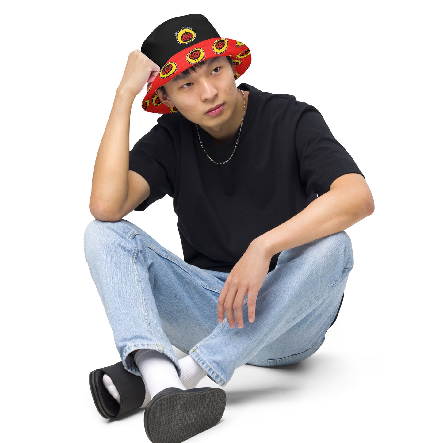 NICK: ALL ROGUE Reversible bucket hat