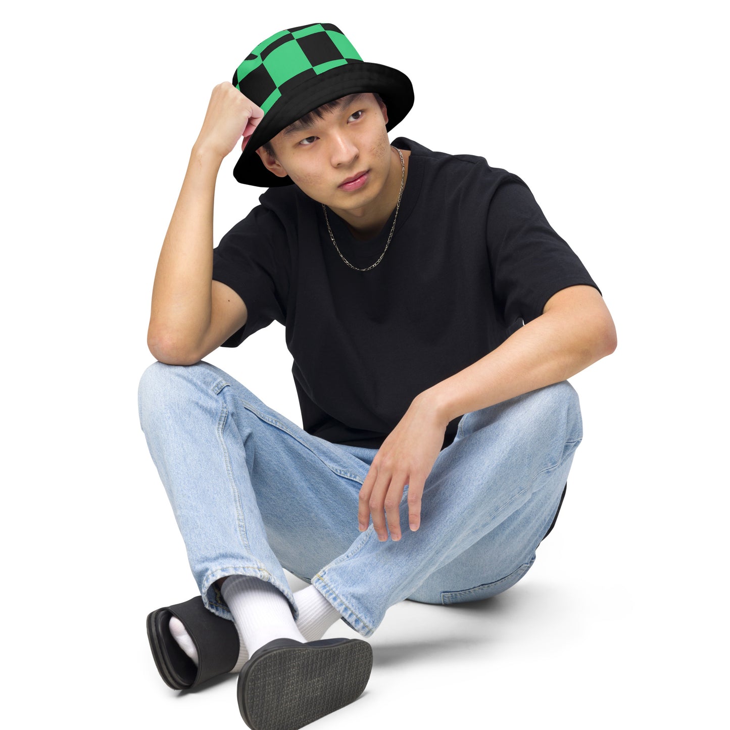 DEMON SLAYER: TANJIRO Reversible bucket hat